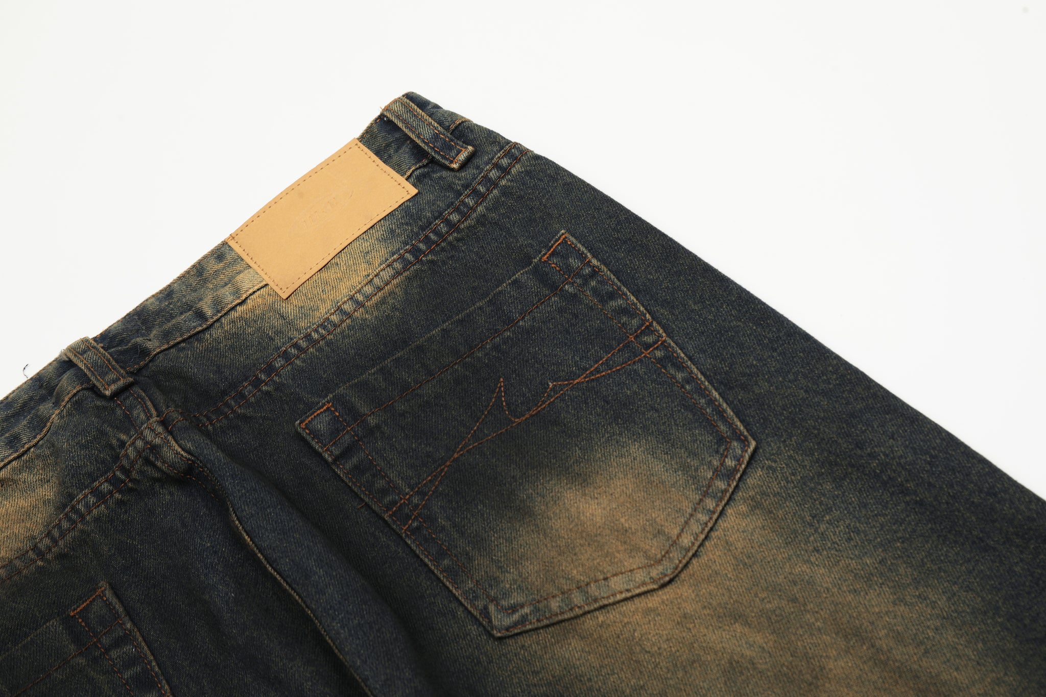 11KN Classic Washed Flared Jeans #K9201