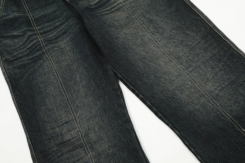 11KN Comfortable Washed Jeans #K9081