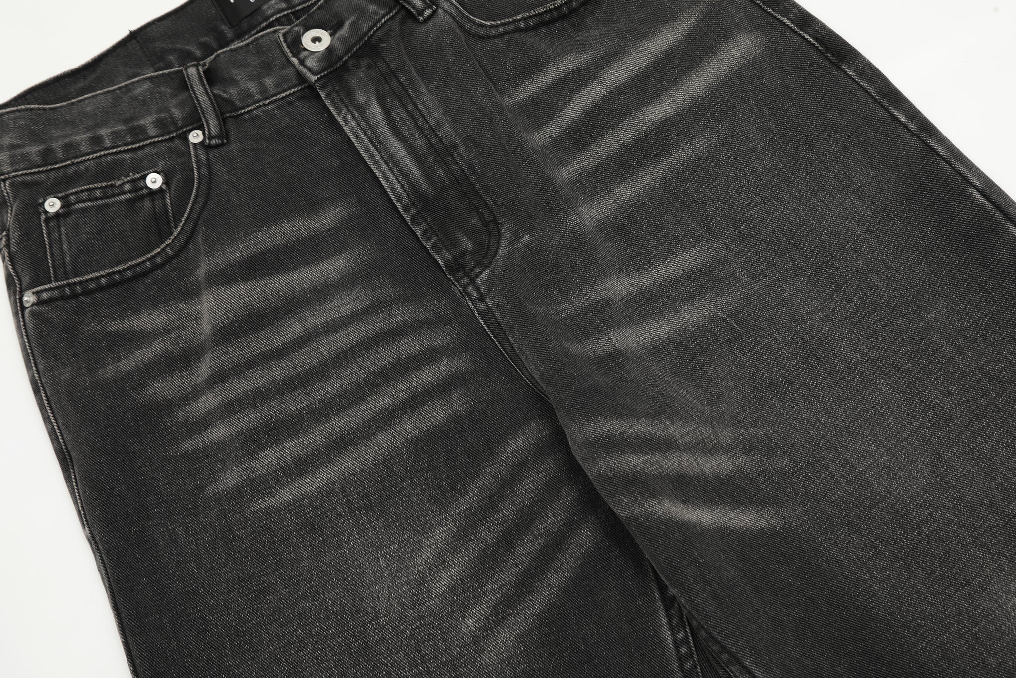 11KN Stone-Washed Distressed Denim Jeans #K9090