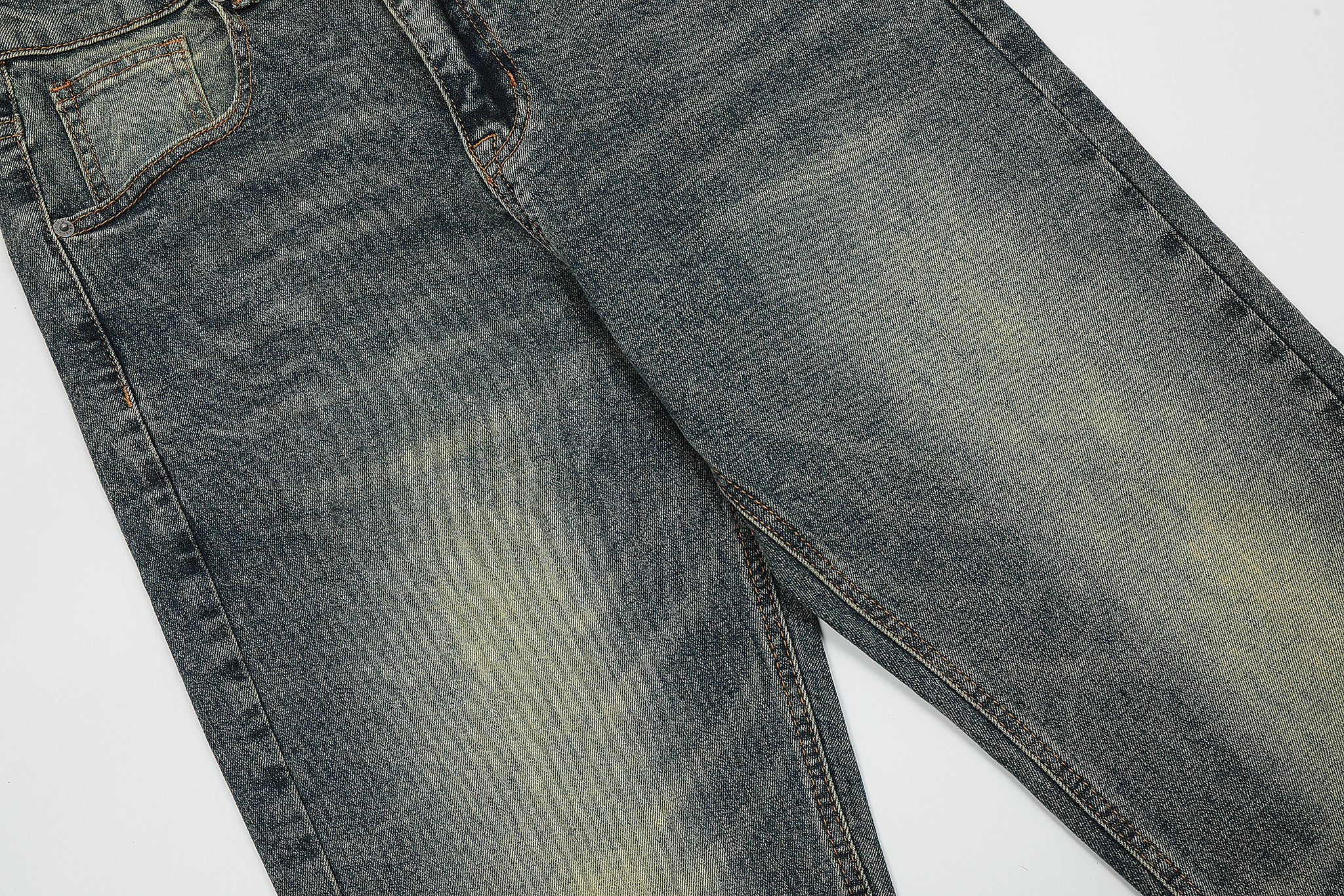 11KN 314 Class Straight Leg Vintage Washed Jeans #K5181