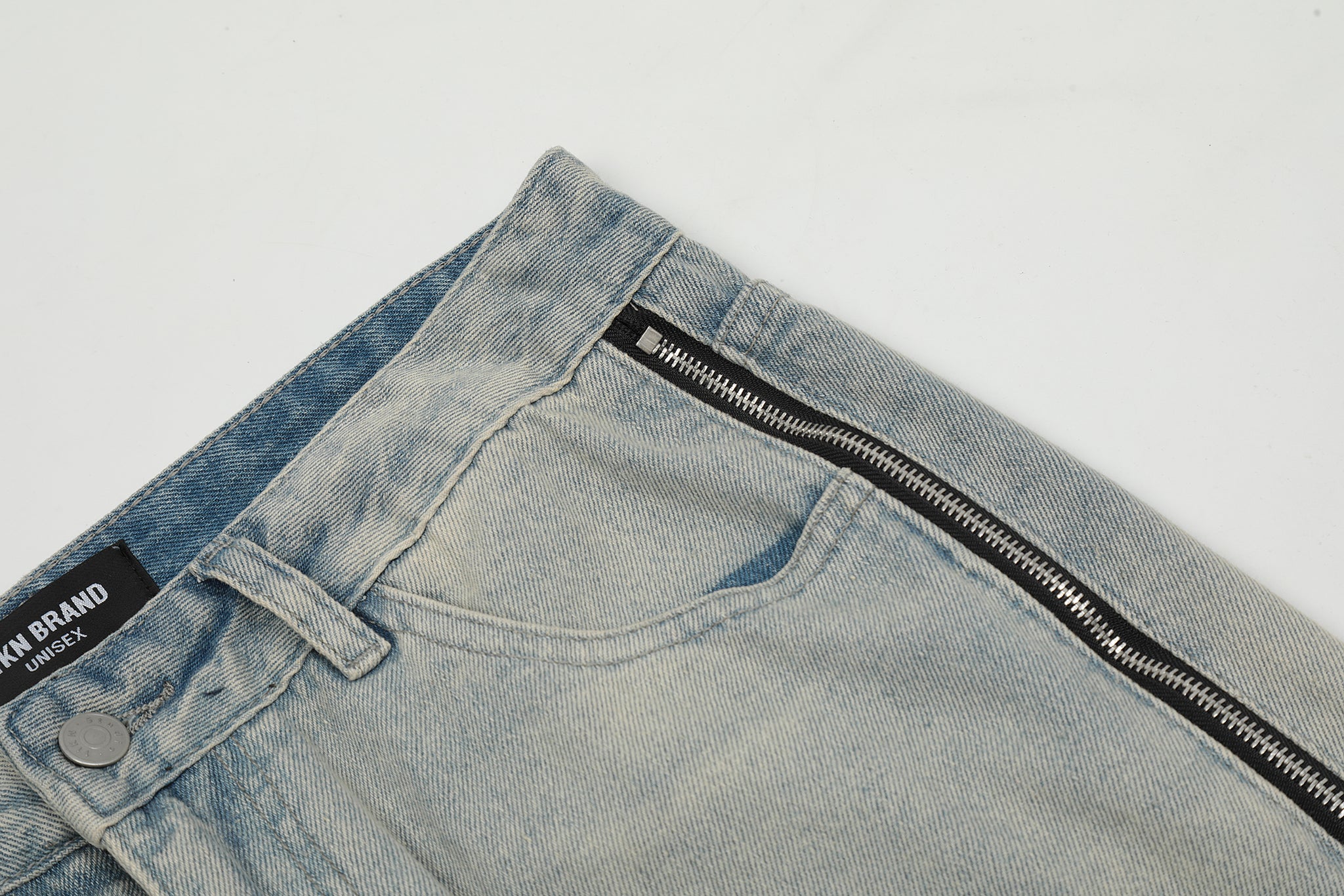 11KN Zippered Vintage Jeans #K3153