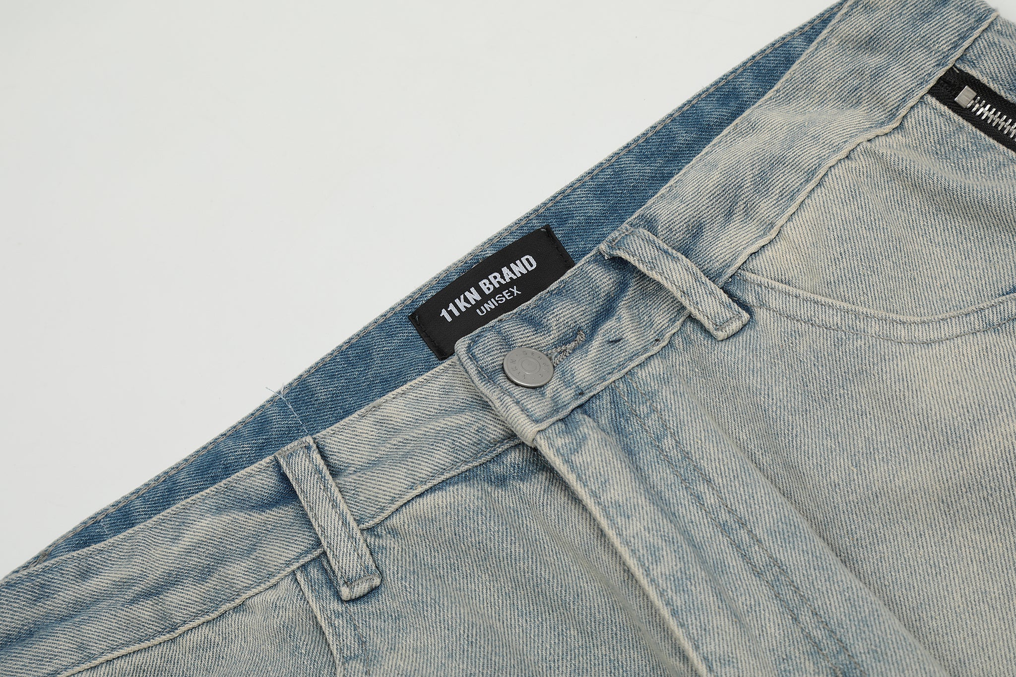 11KN Zippered Vintage Jeans #K3153