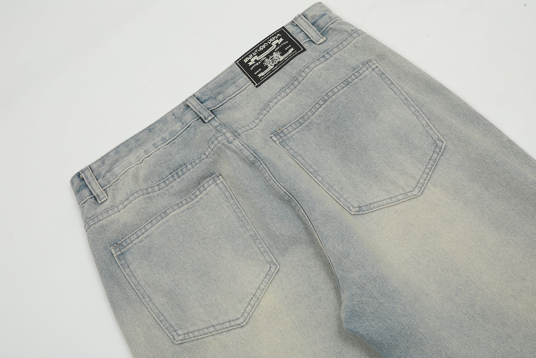 11KN Zippered Vintage Jeans #K3153