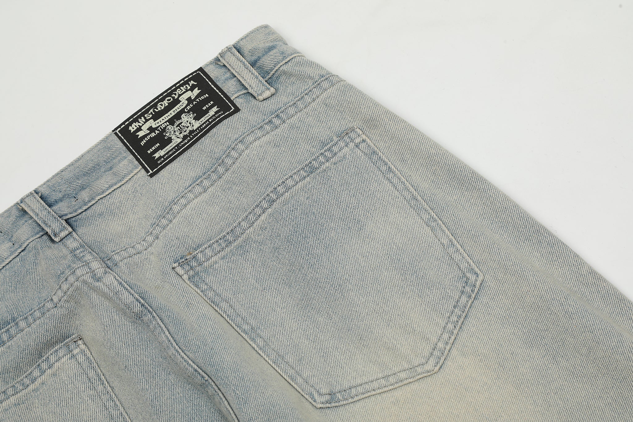 11KN Zippered Vintage Jeans #K3153