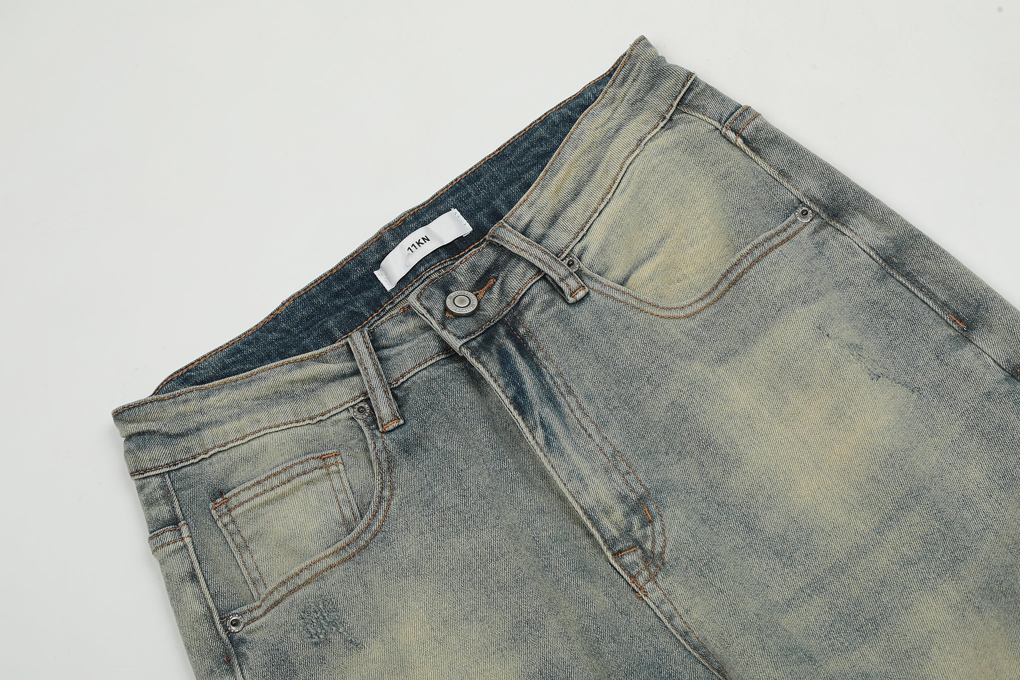 11KN Acid Wash Vintage Jeans #K5191