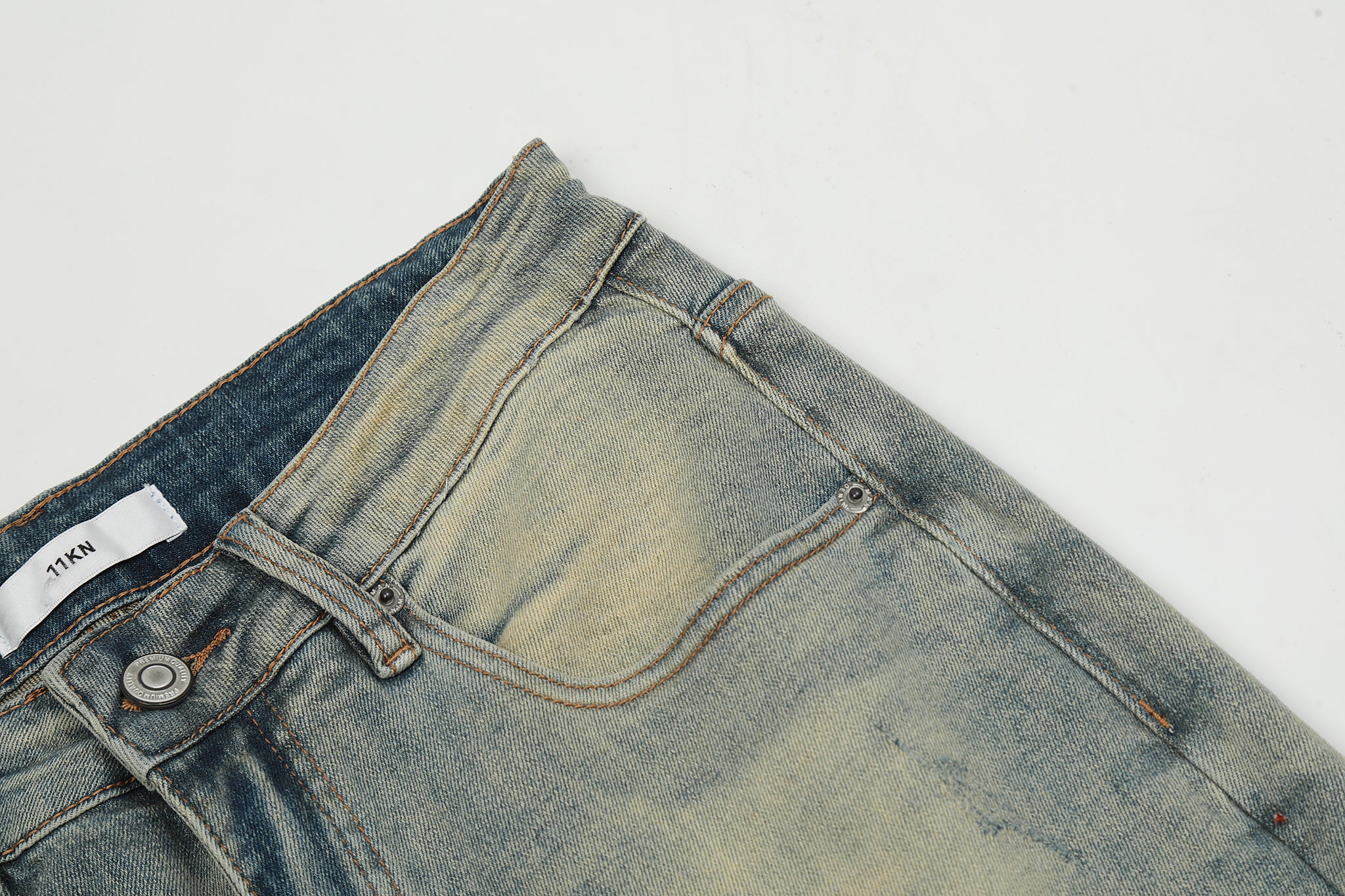 11KN Acid Wash Vintage Jeans #K5191