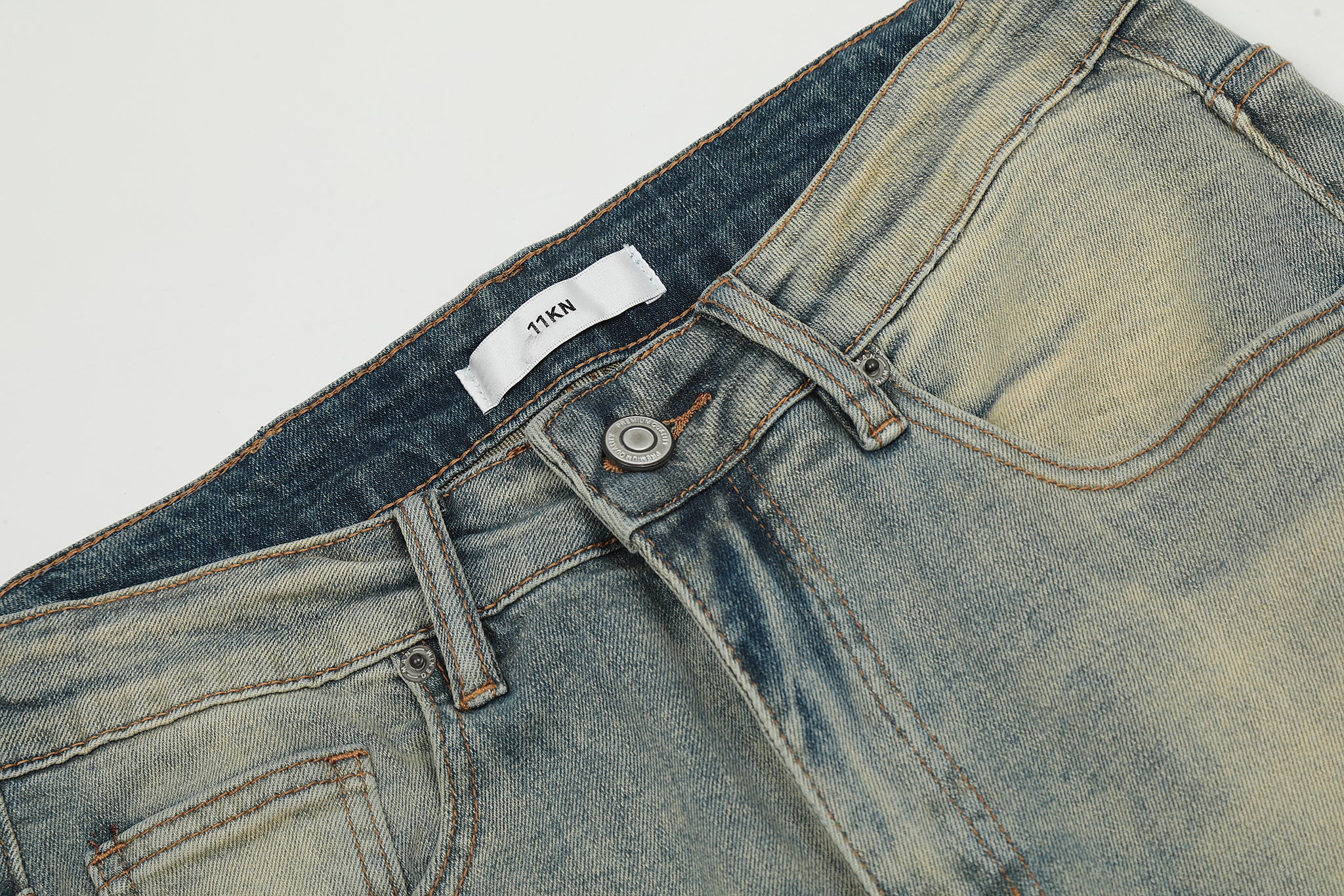 11KN Acid Wash Vintage Jeans #K5191