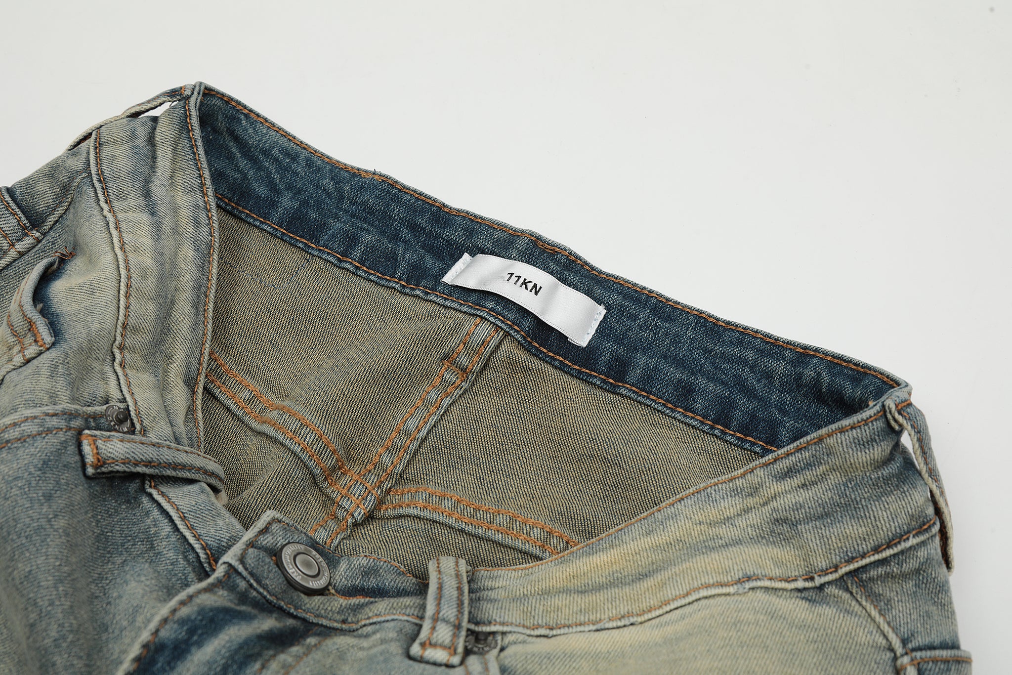 11KN Acid Wash Vintage Jeans #K5191