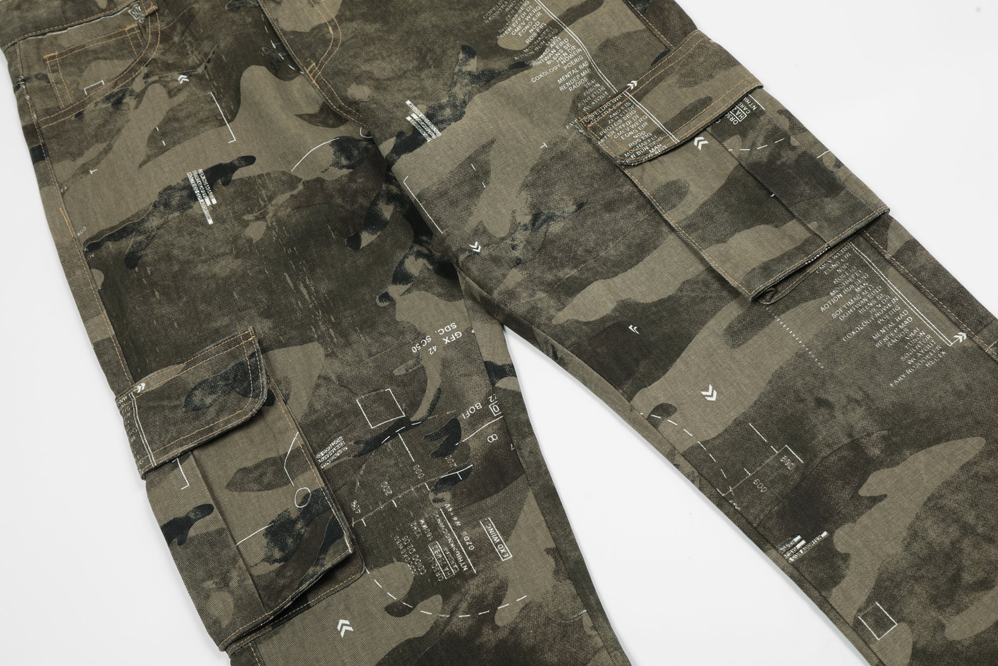 11KN CAMOUFLAGE CARGO PANTS #K866