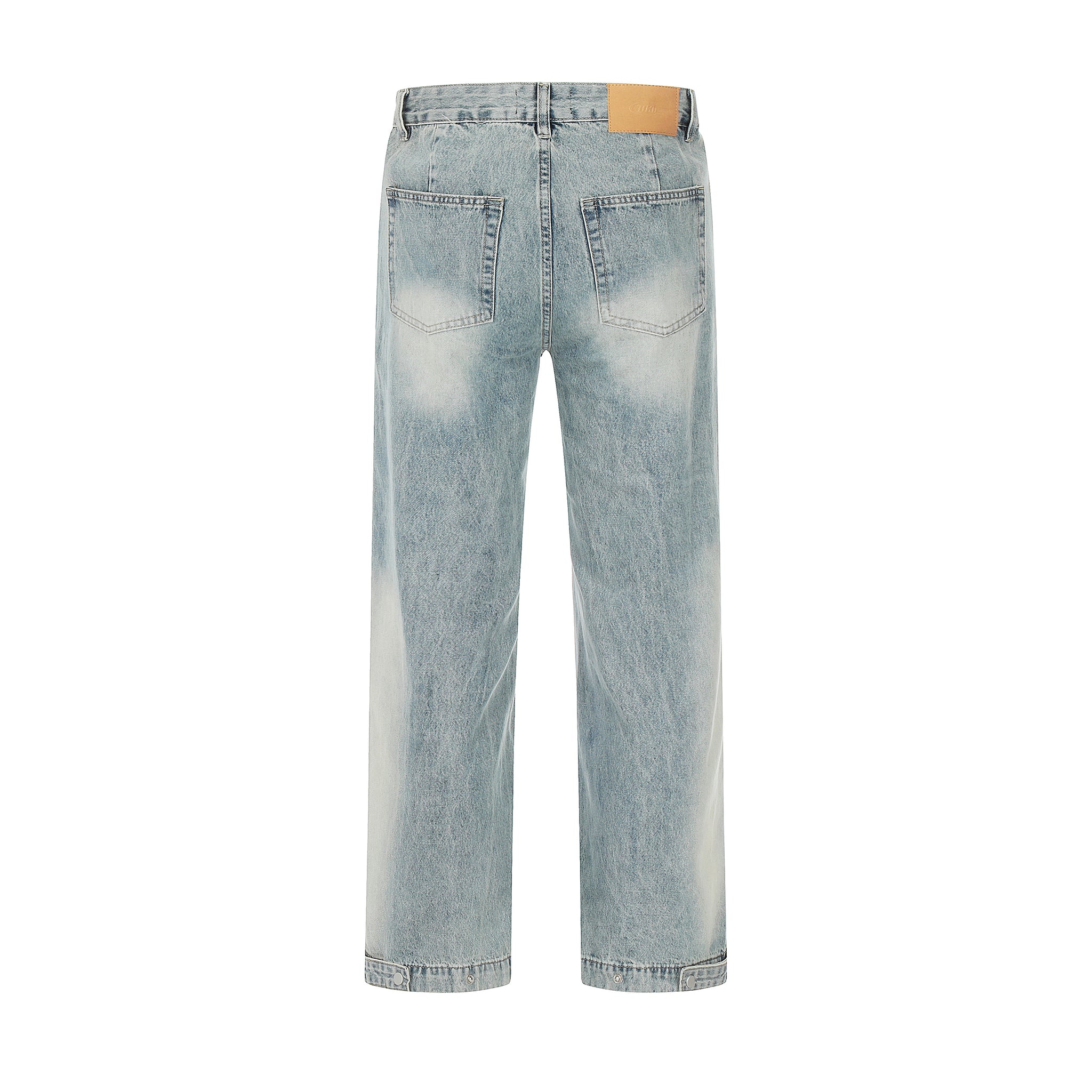 11KN Baggy Distressed Distressed Jeans #K3156