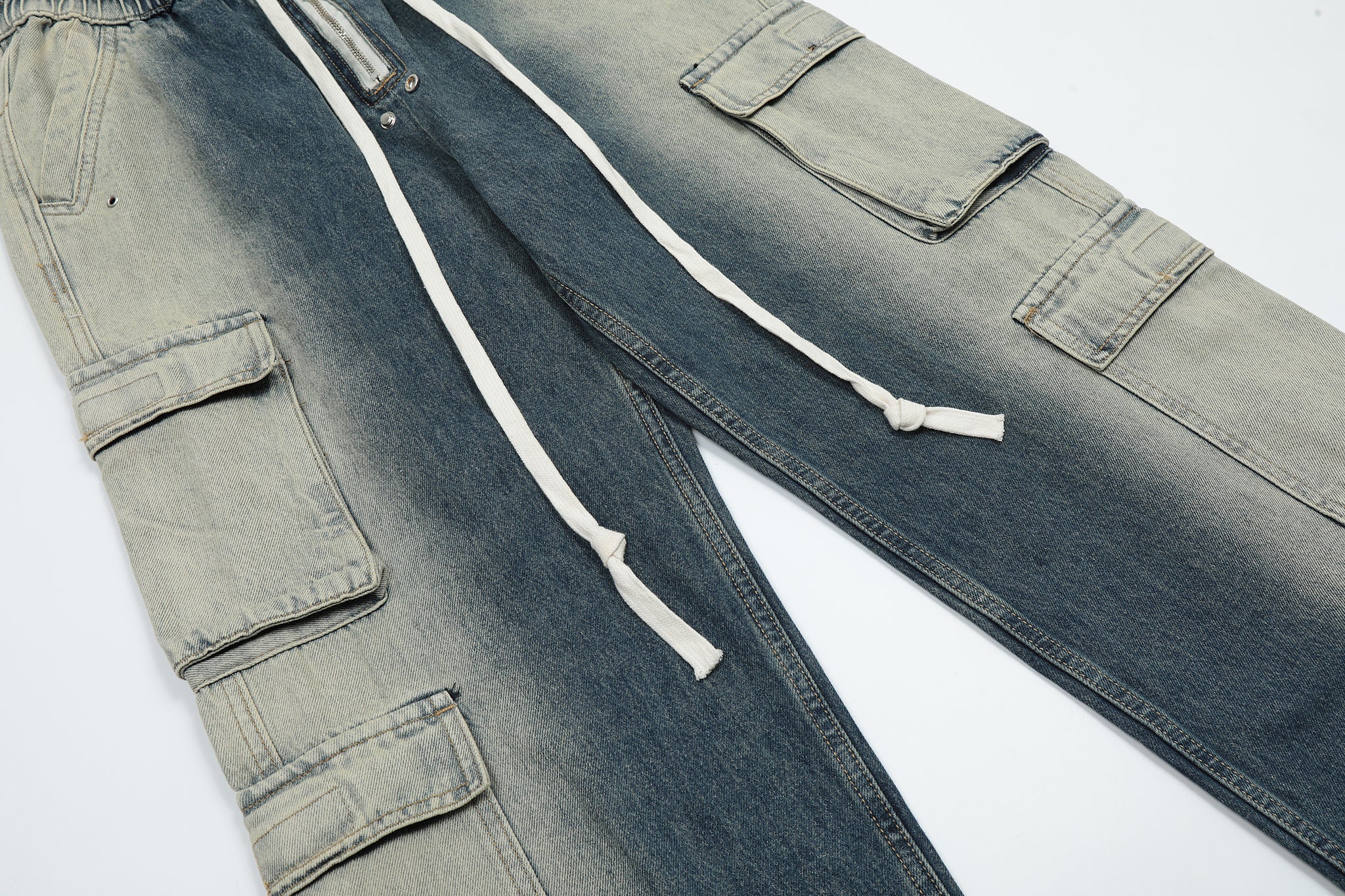 11KN Overalls Vintage Washed Pants #K5130