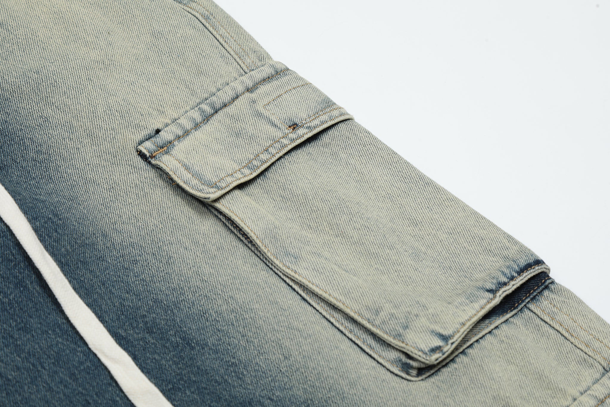 11KN Overalls Vintage Washed Pants #K5130