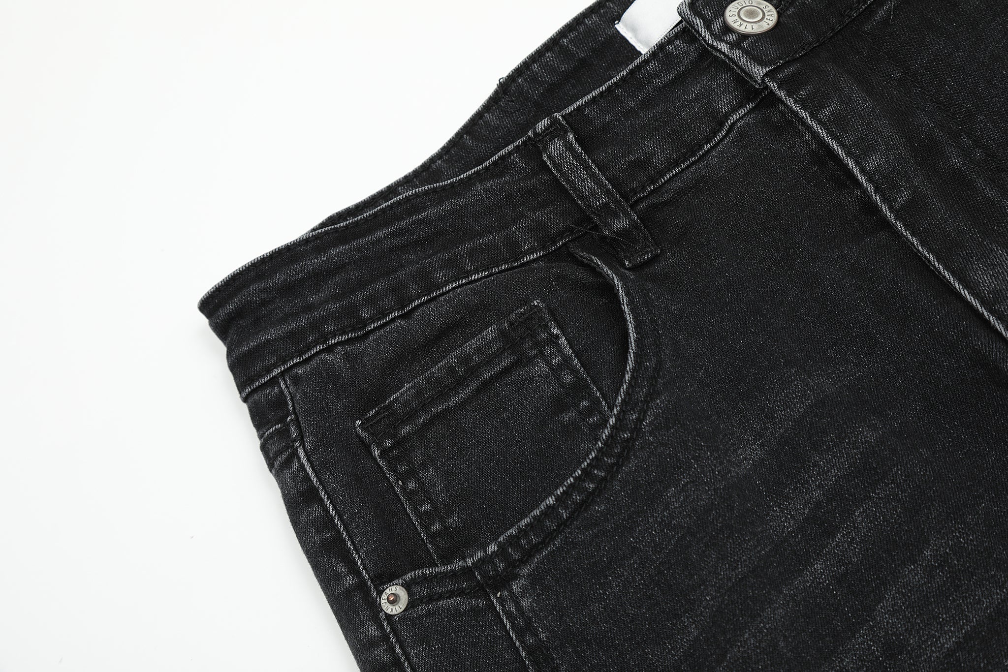 11KN Flared Bootcut Raw Jeans #K8829A