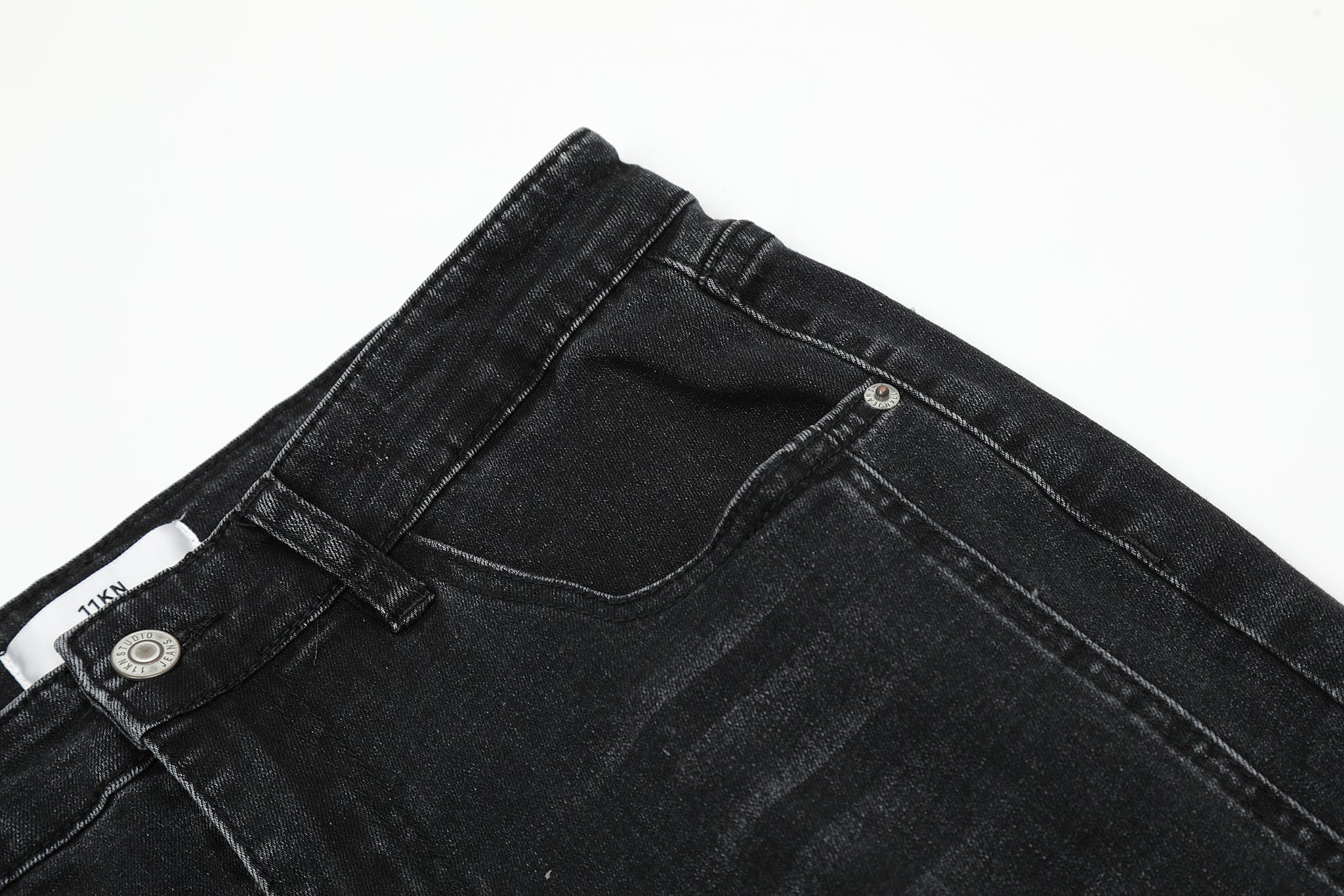 11KN Flared Bootcut Raw Jeans #K8829A