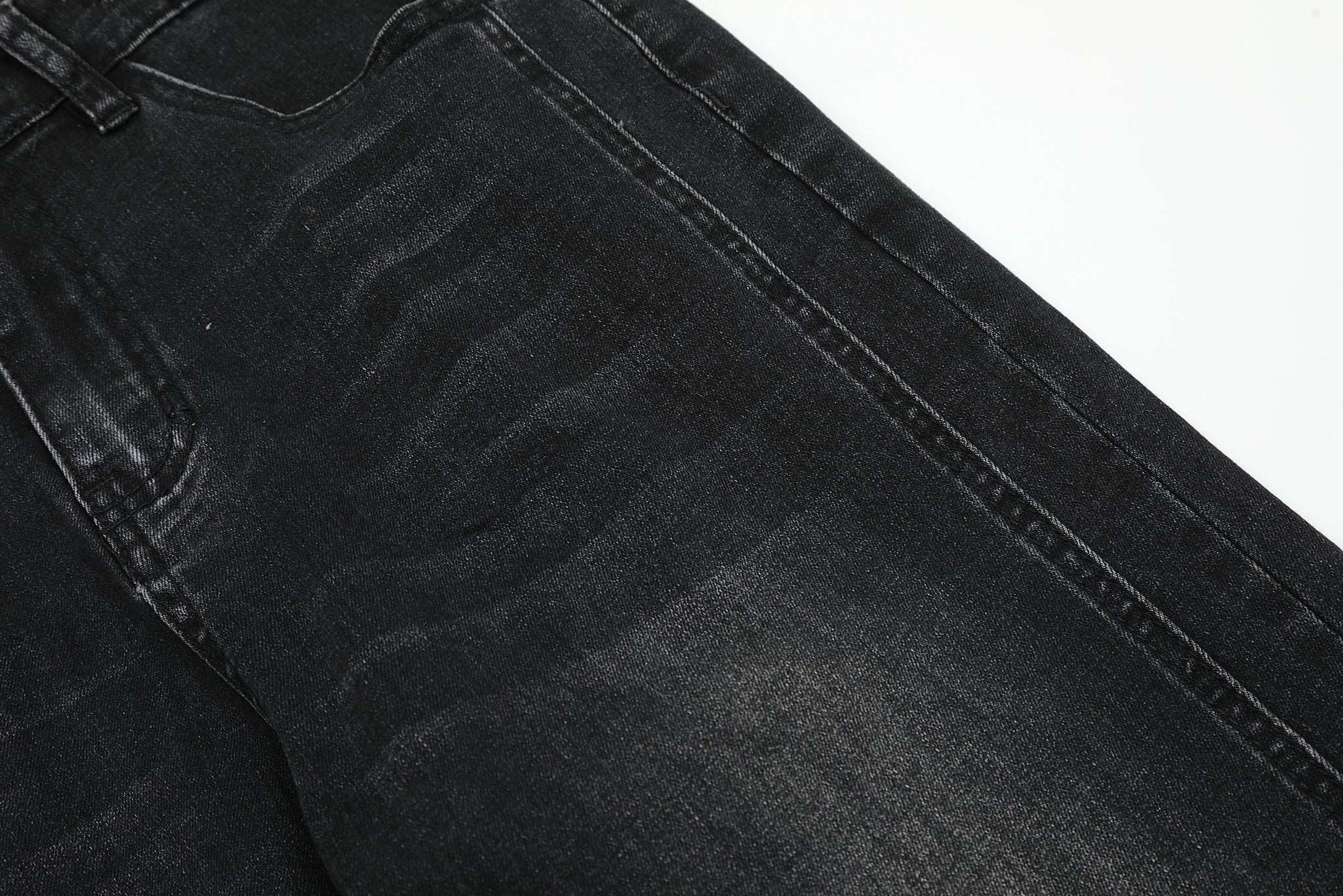 11KN Flared Bootcut Raw Jeans #K8829A