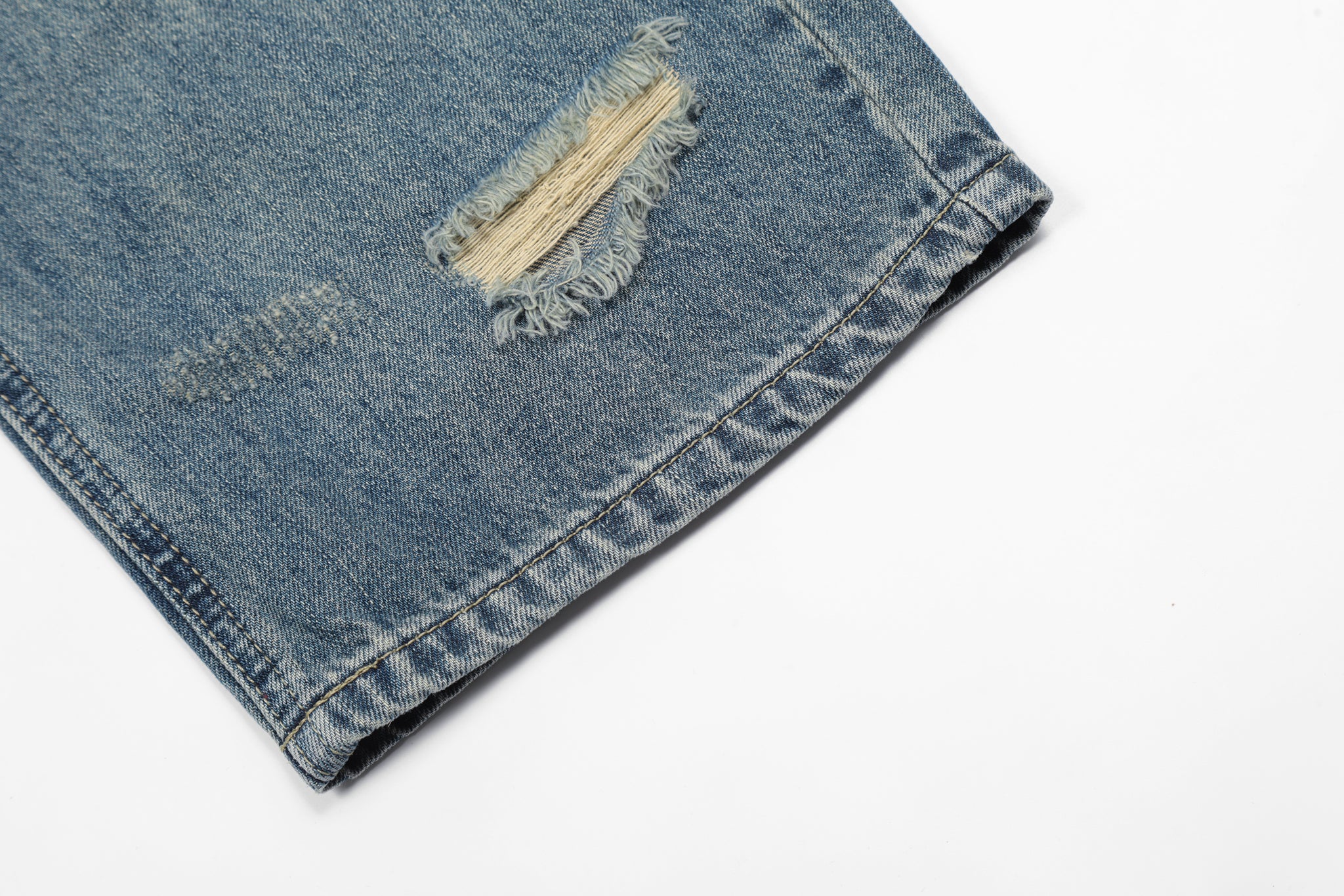 11KN Ripped Acid Wash Jeans #K5081