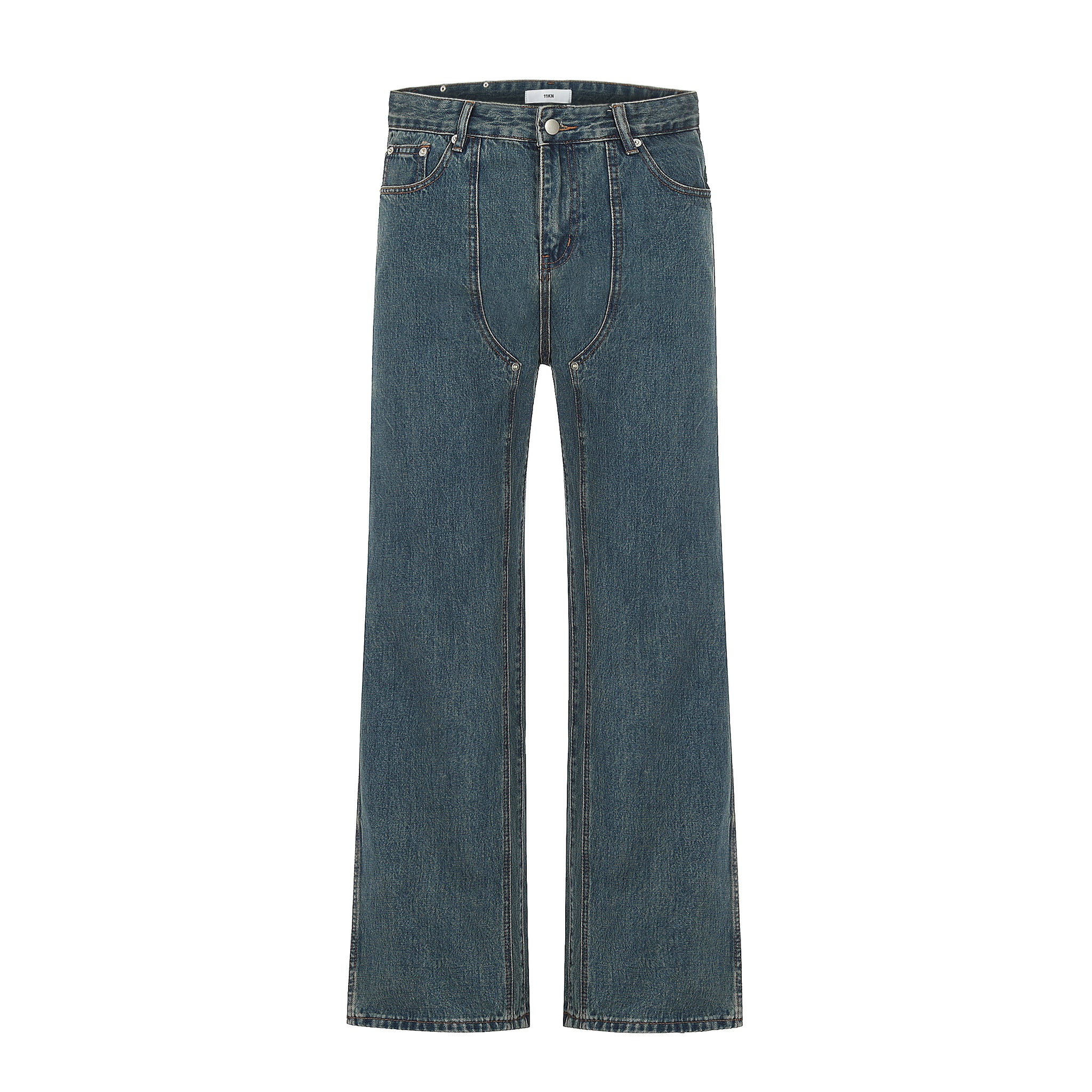 11KN 724 Light Rise Slim Straight Vintage Jeans #K8938