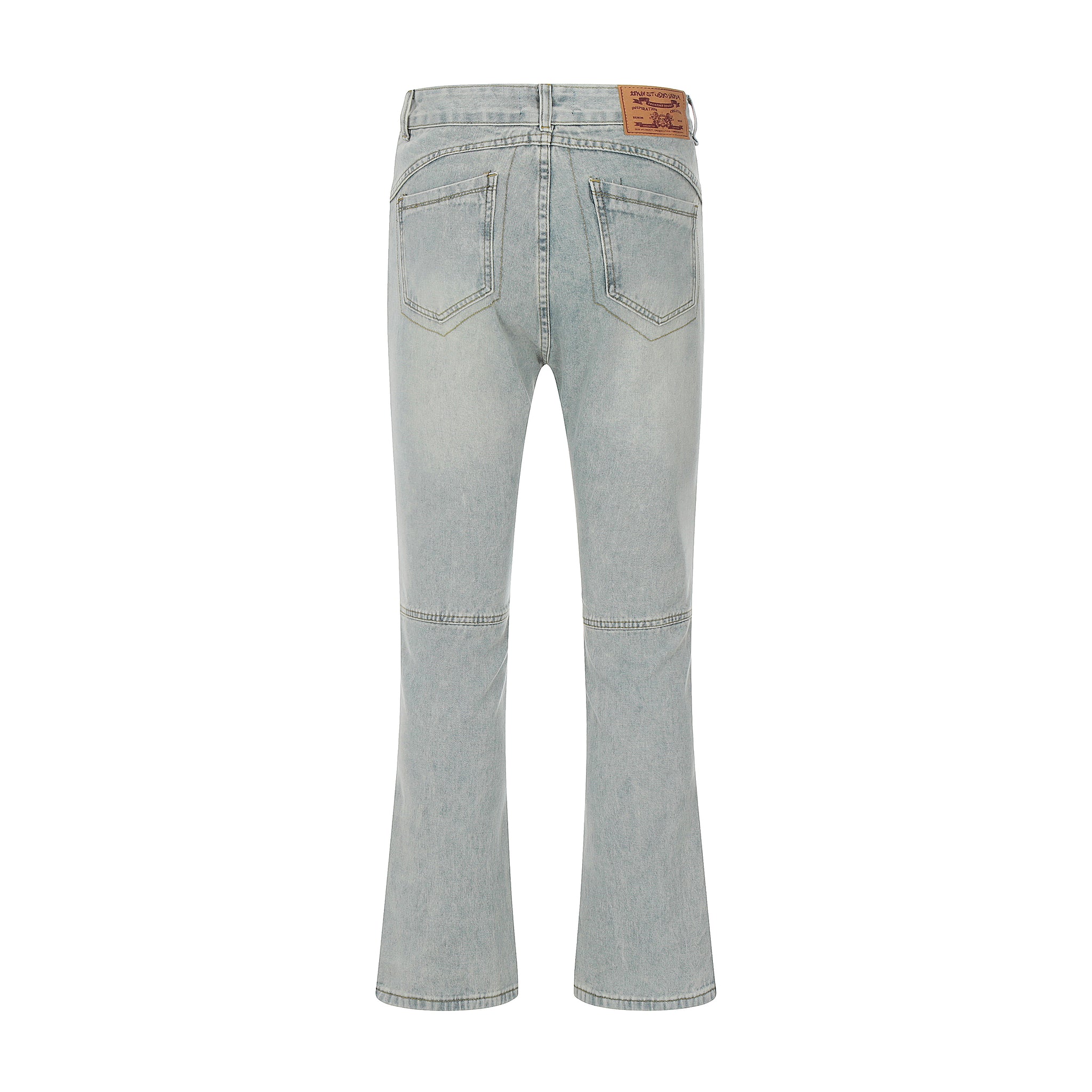 11KN Class Bootcut Acid Wash Jeans #K3138