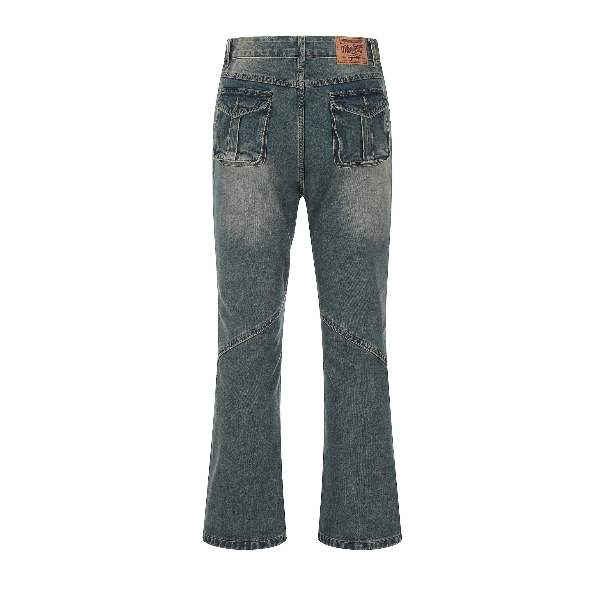 11KN Class Bootcut Washed Jeans #K8966