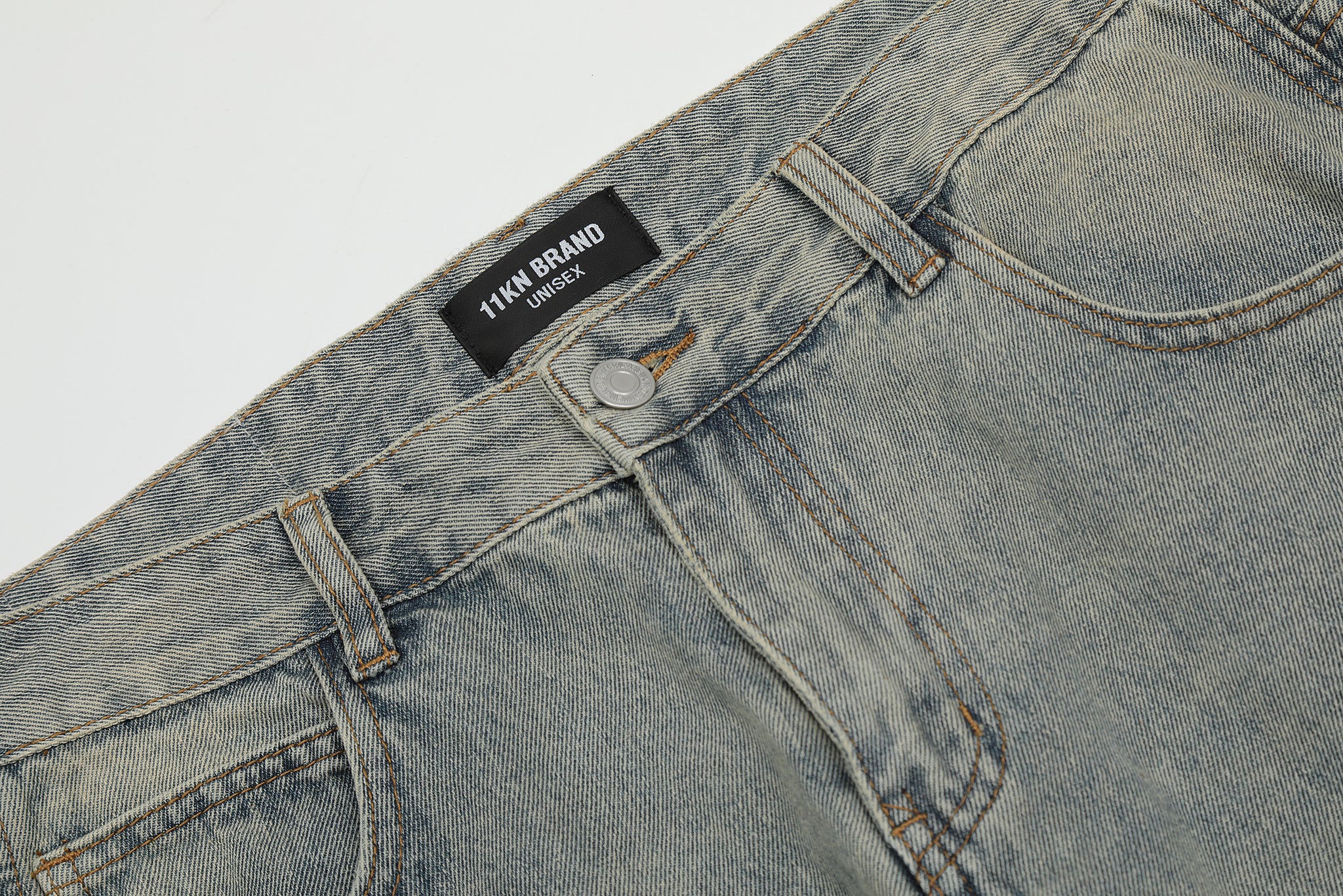 11KN Original Fit button Jeans #K8960