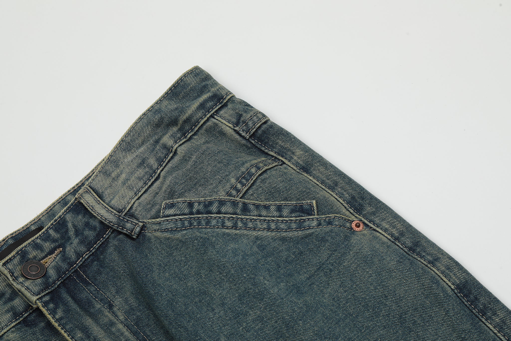 11KN Class Bootcut Washed Jeans #K8966