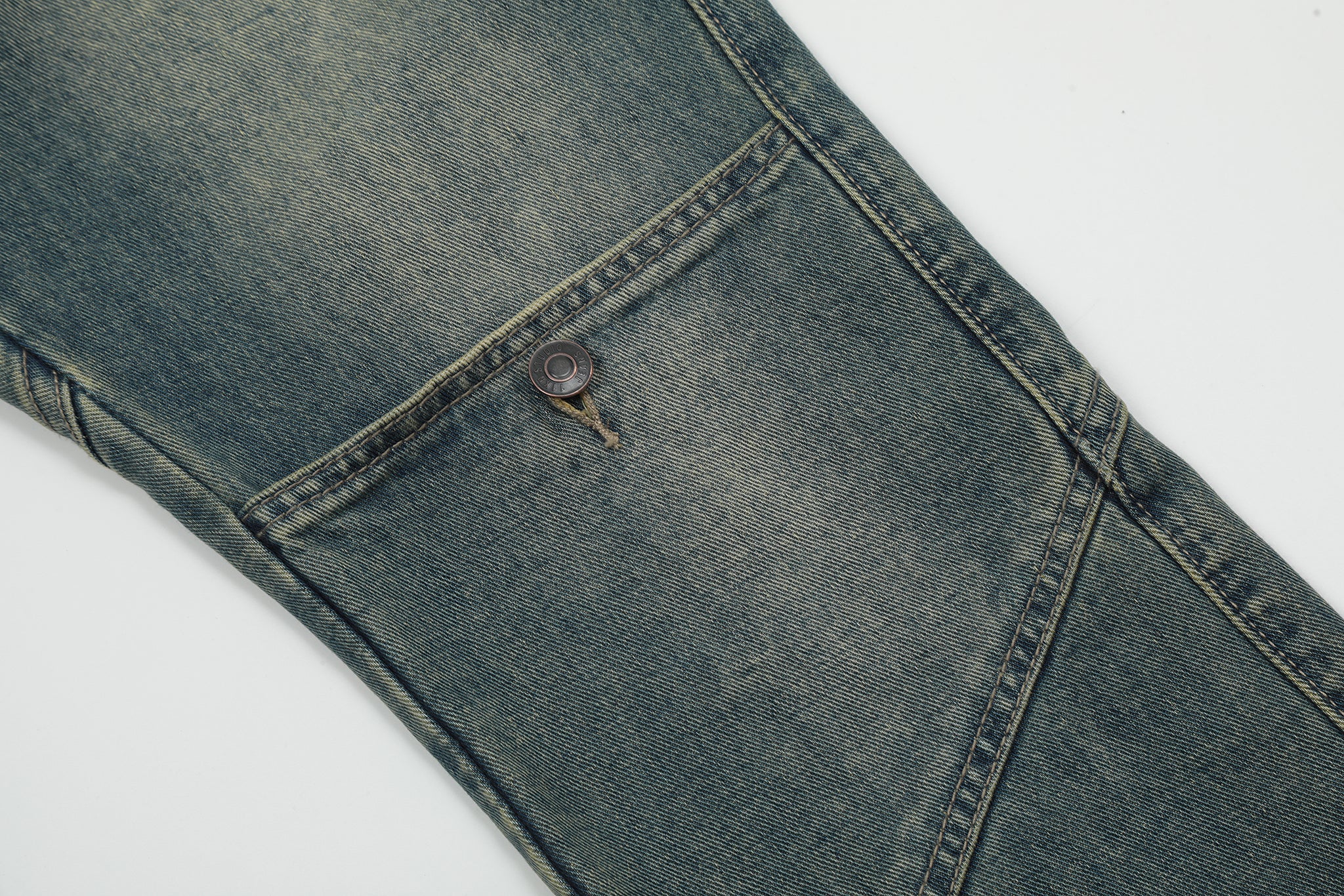 11KN Class Bootcut Washed Jeans #K8966