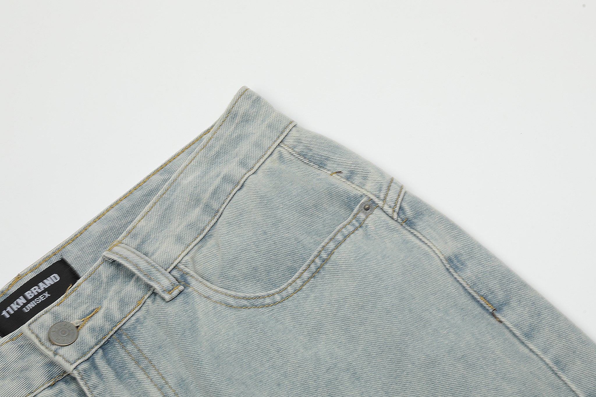 11KN Class Bootcut Acid Wash Jeans #K3138