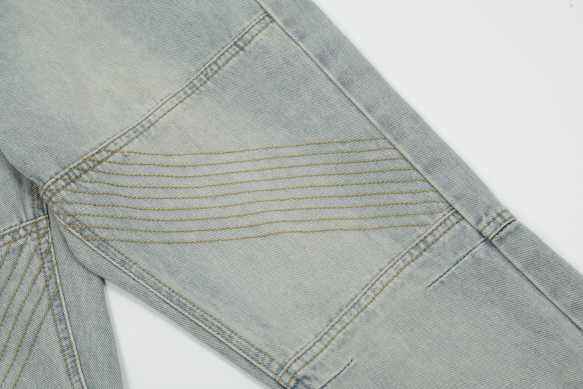 11KN Class Bootcut Acid Wash Jeans #K3138