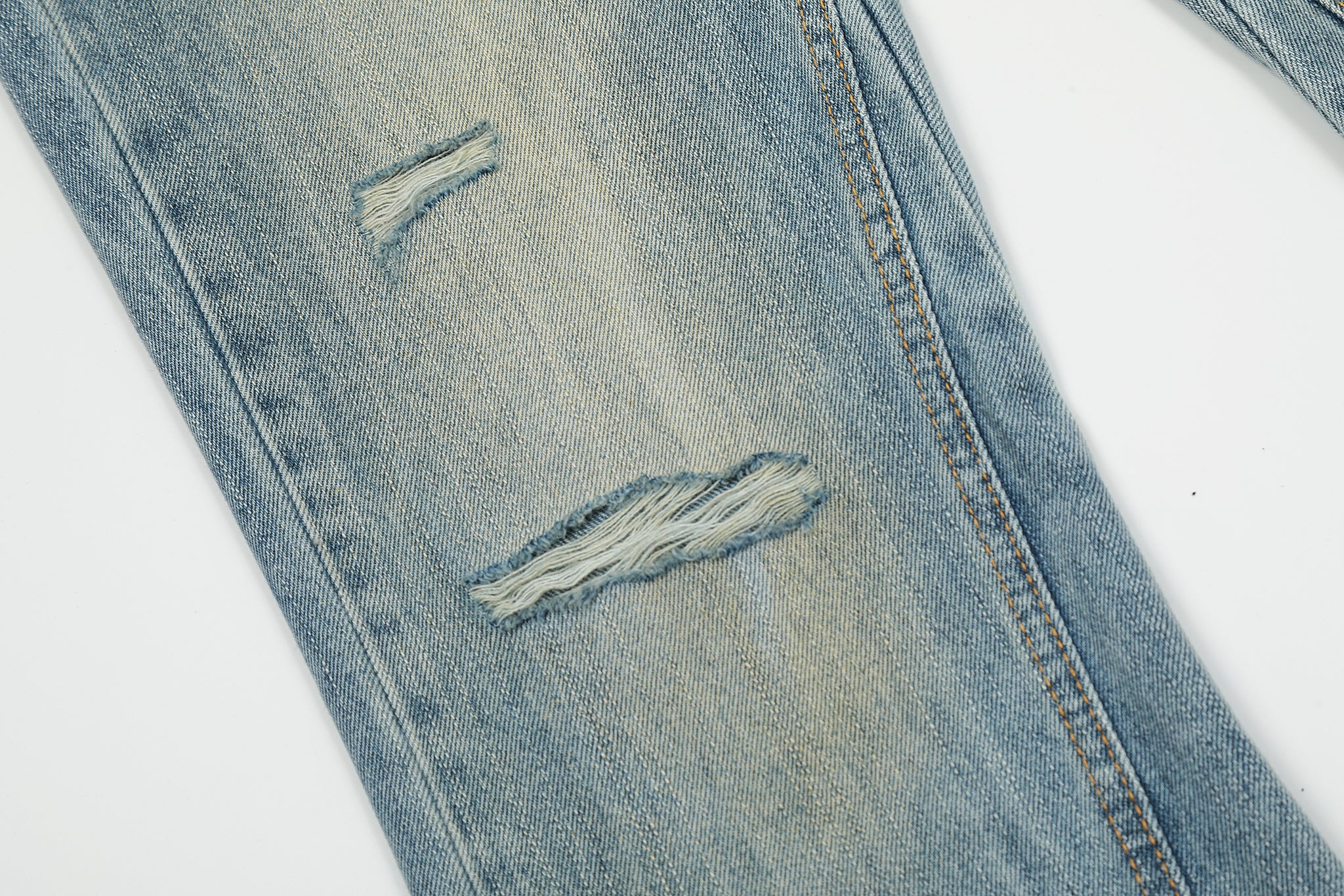 11KN Class Bootcut Washed Ripped Jeans #K5200