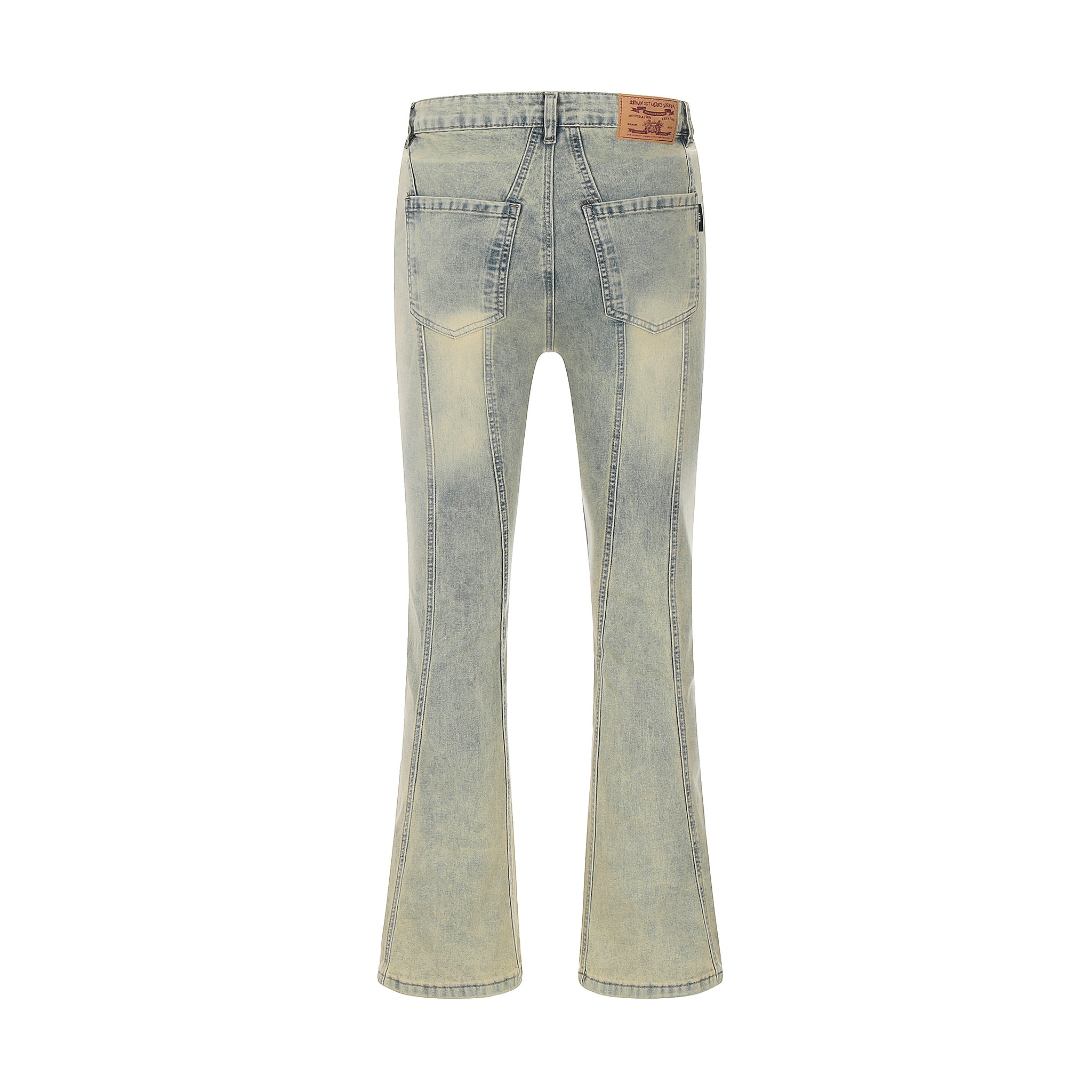 11KN Class Bootcut Washed Jeans #K8957-1