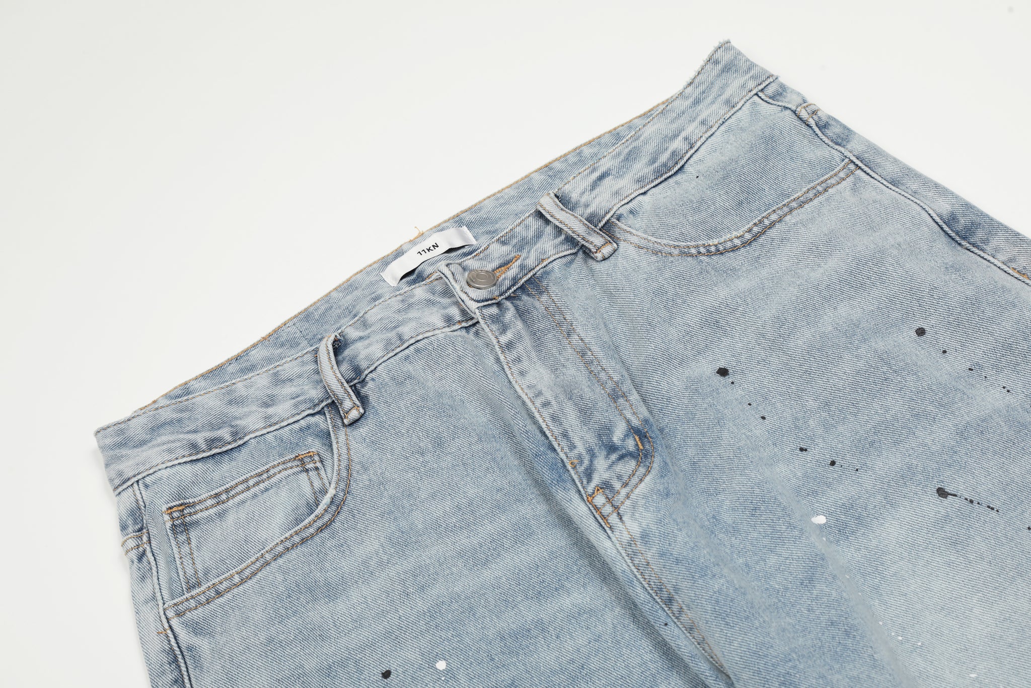 11KN Ripped Baggy Jeans #K5067