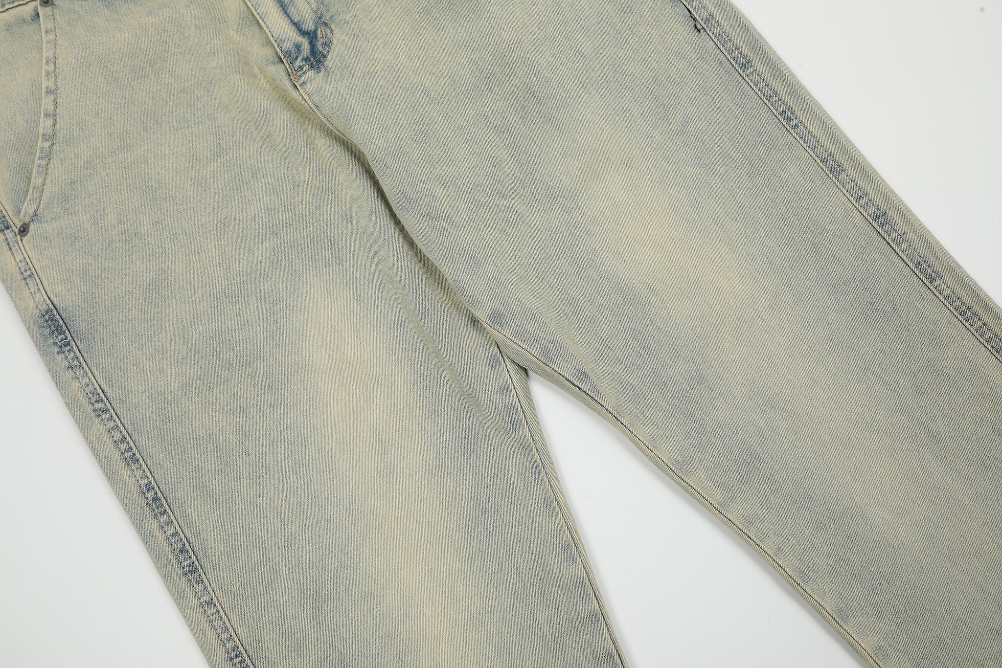 11KN Slim Straight Skinny Acid Wash Jeans #K8975