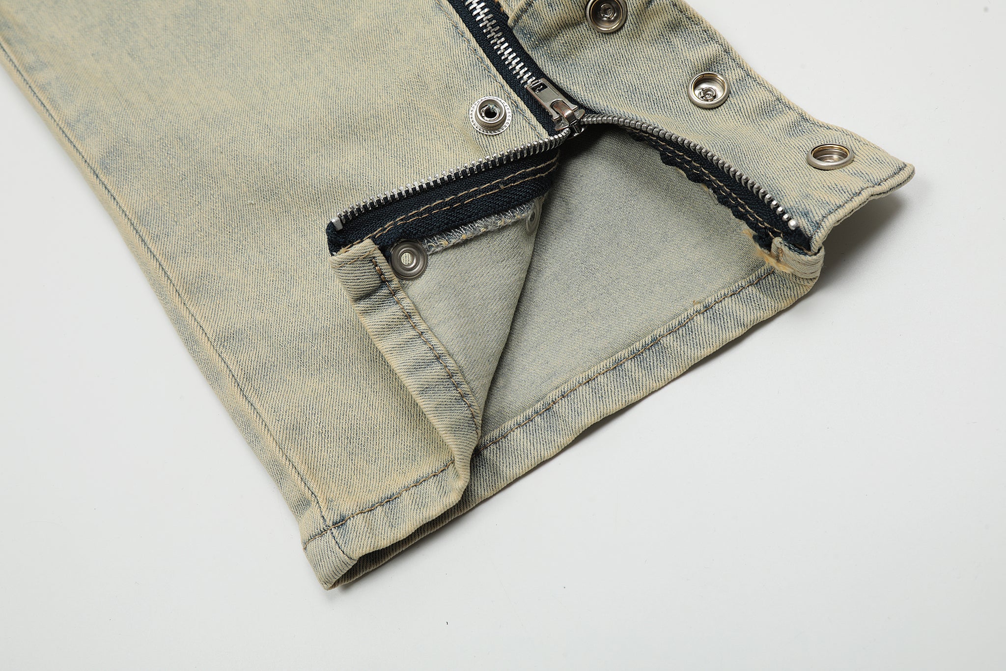 11KN Slim Straight Skinny Acid Wash Jeans #K8975