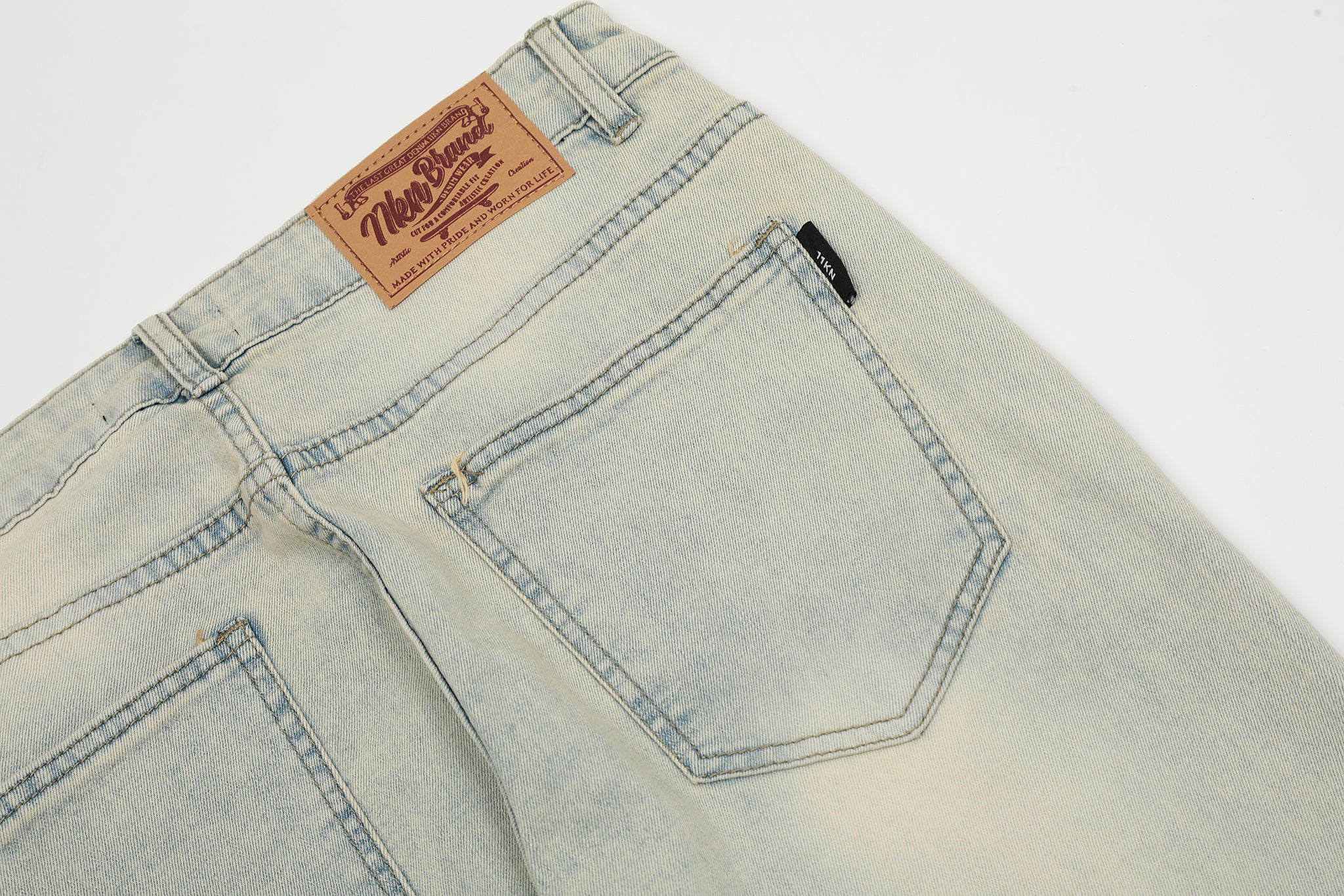 11KN Class Bootcut Zippered Jeans #K8963