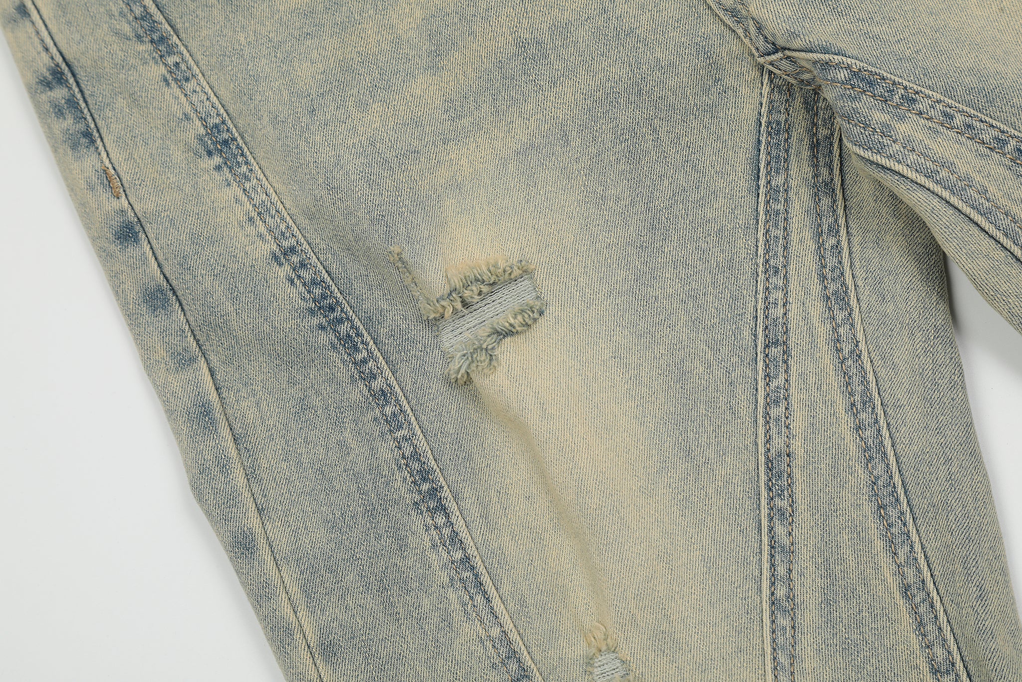 11KN Class Bootcut Washed Jeans #K8957-1