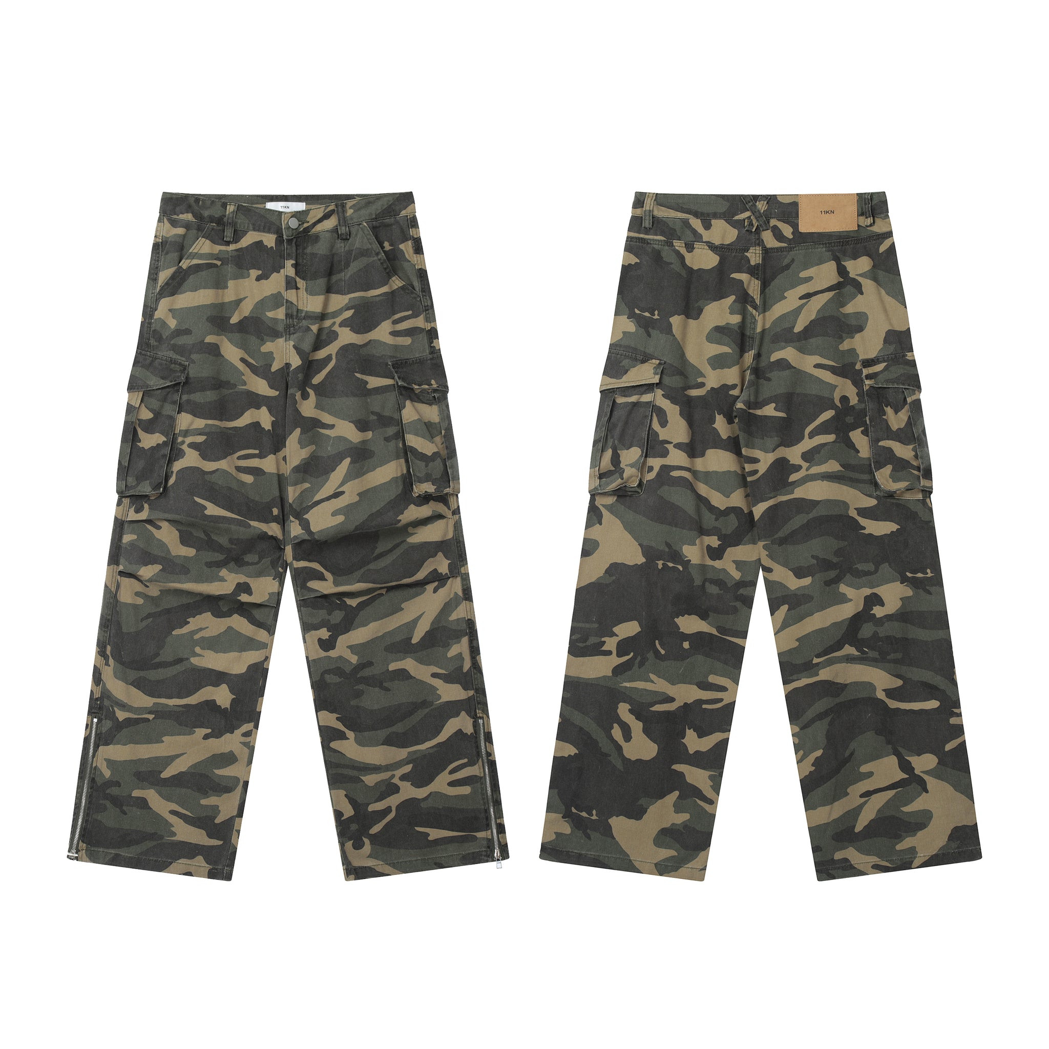 11KN Overalls Original Fit Camo Pants #K8886