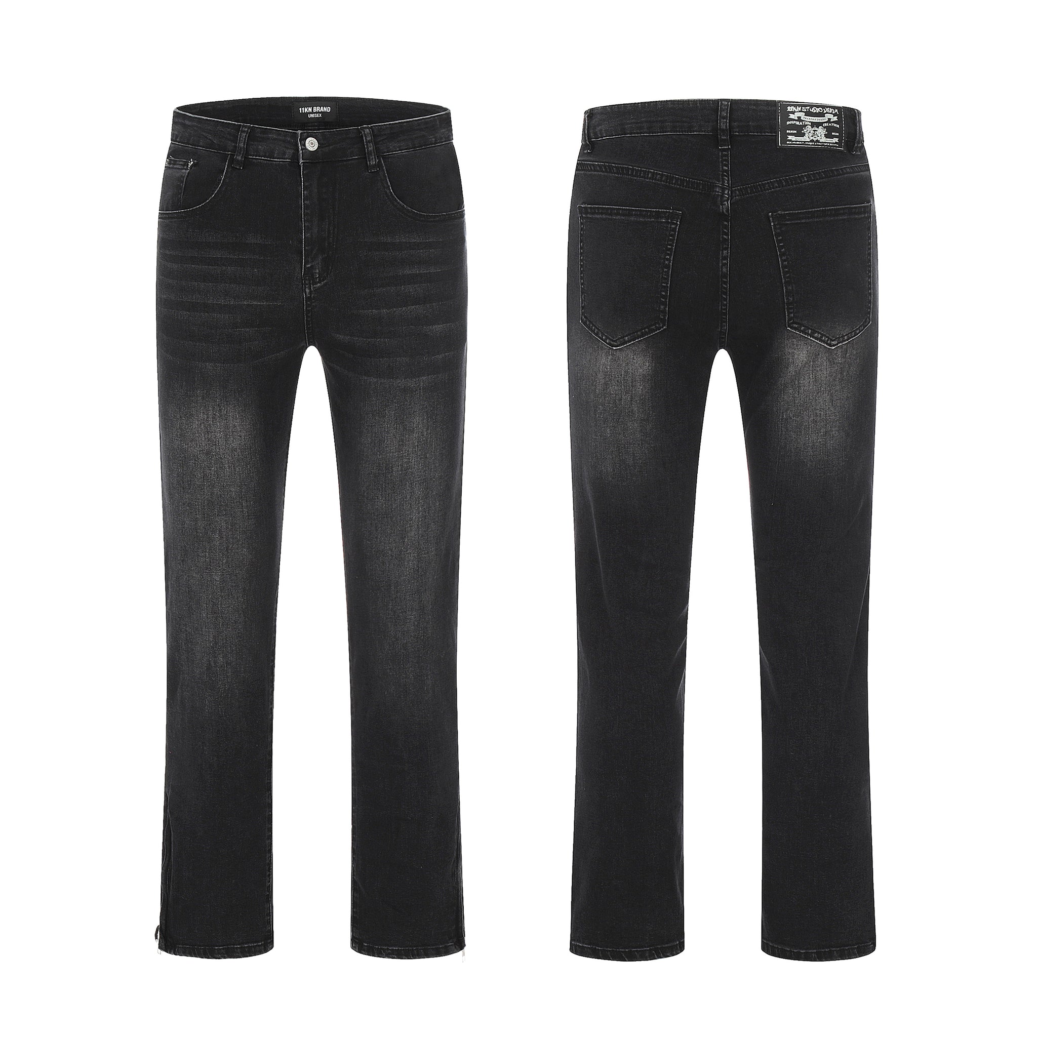 11KN Classic Fashionable Zippered Jeans #K8958A