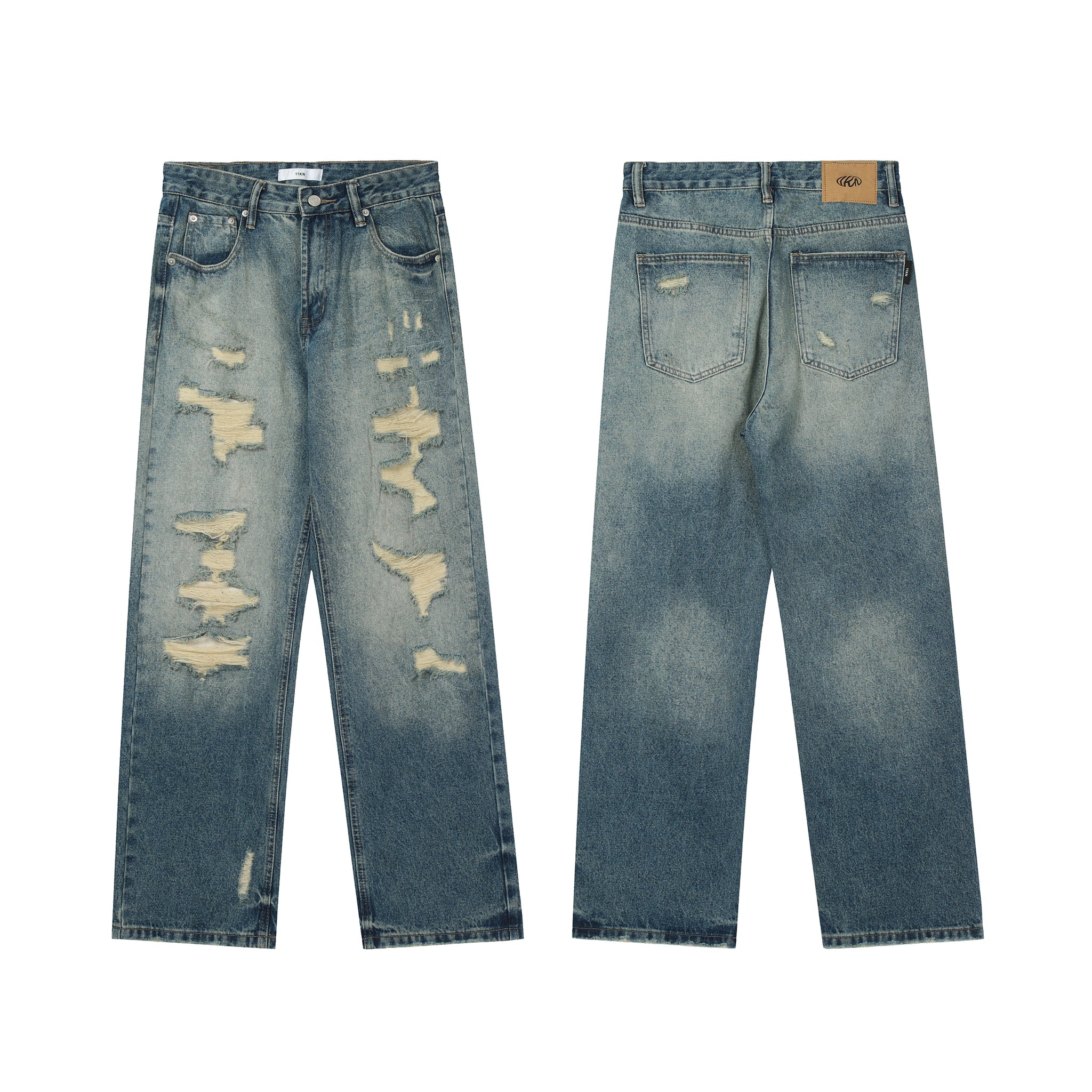 11KN Ripped Vintage Jeans #K5160