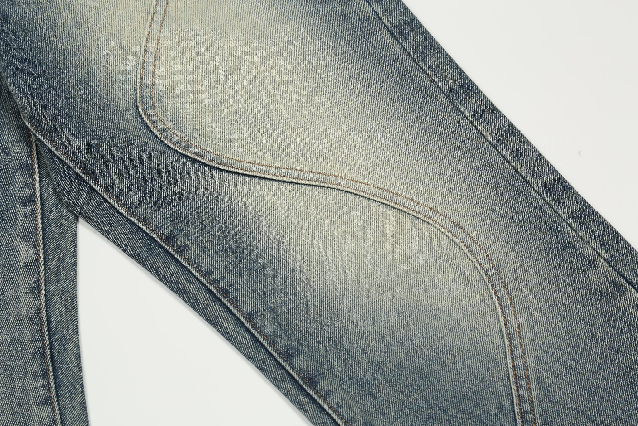 11KN 314 Class Straight Leg Washed Jeans #K523#