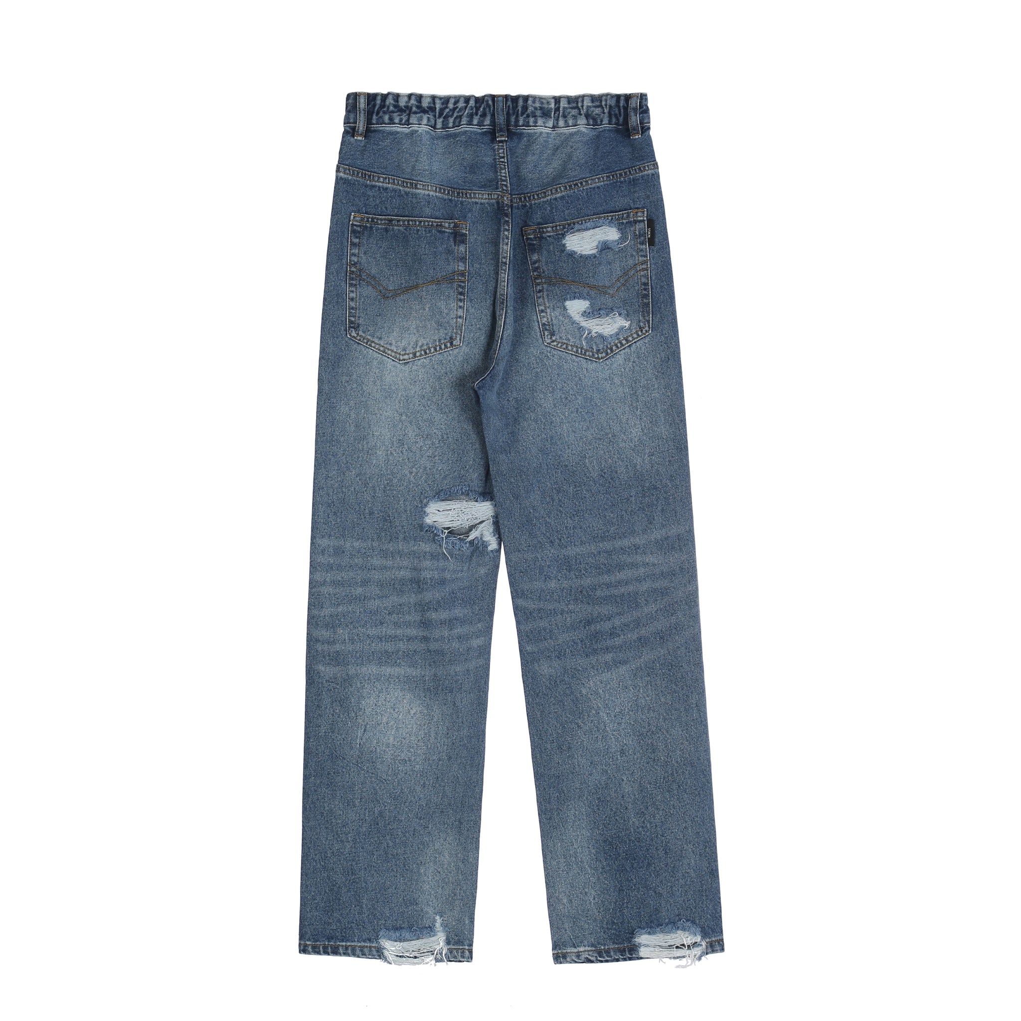 11KN 314 Class Straight Leg Jeans Ripped Jeans #K8833