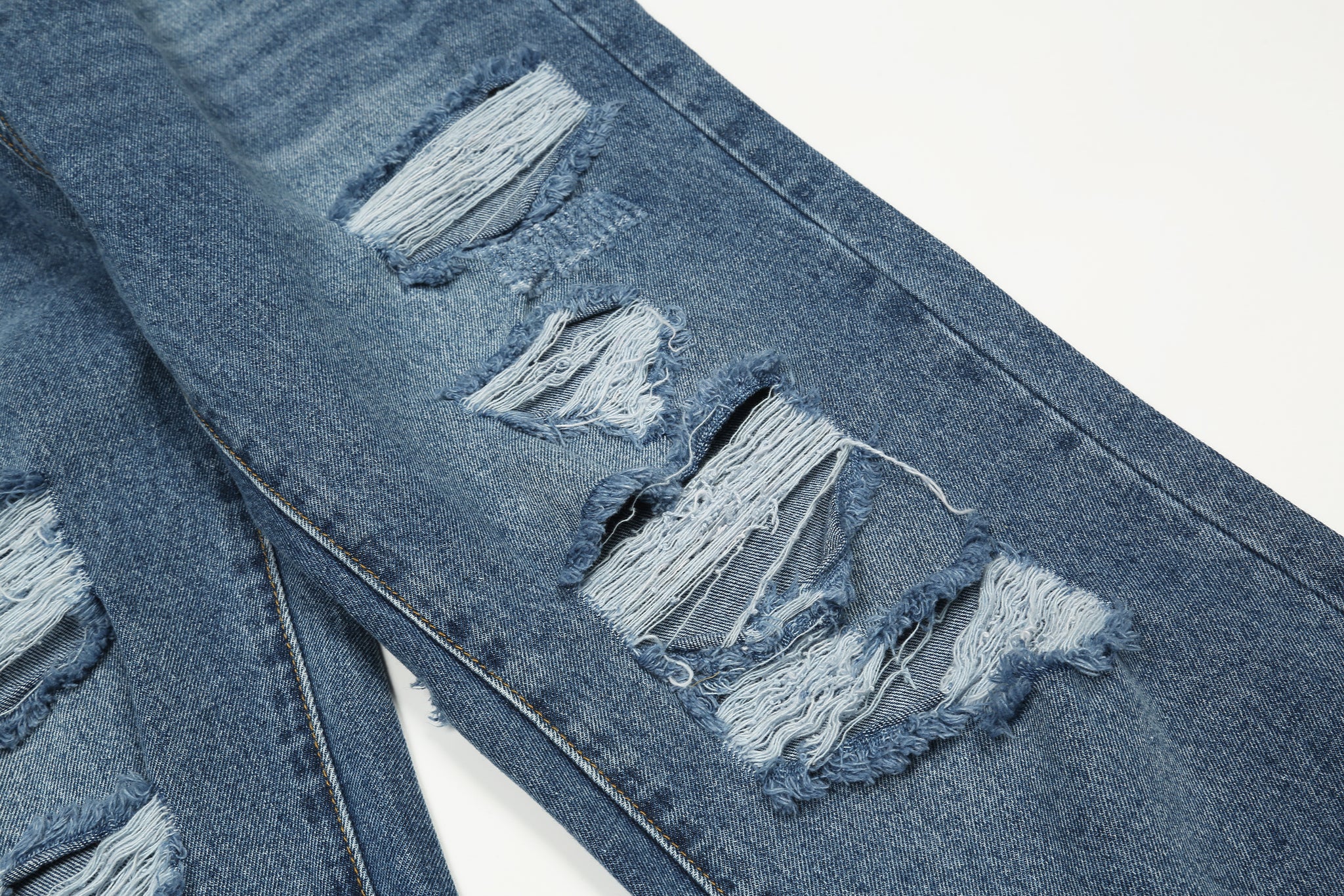 11KN 314 Class Straight Leg Jeans Ripped Jeans #K8833