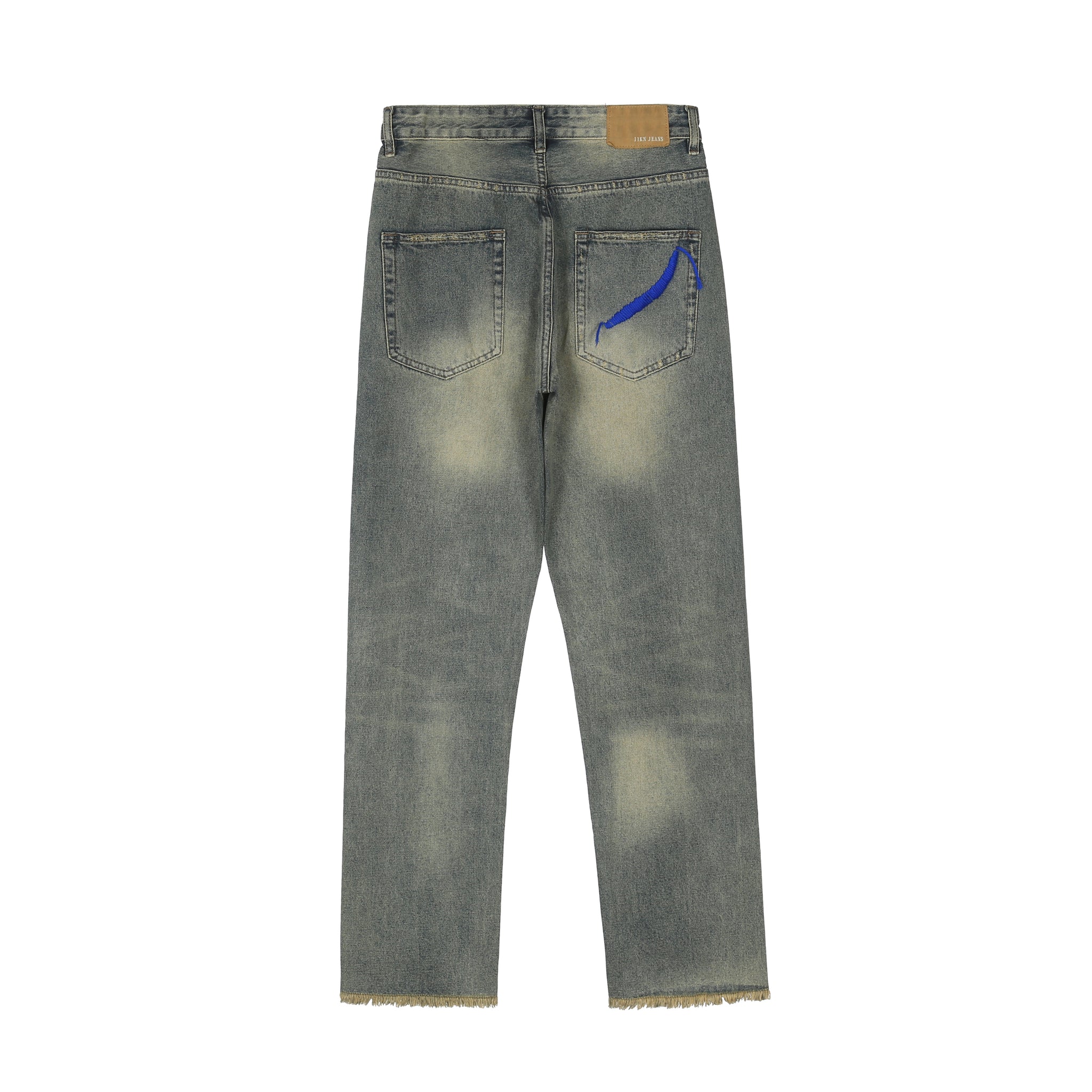 11KN 724 Skinny Carpenter Ripped Jeans #K875#